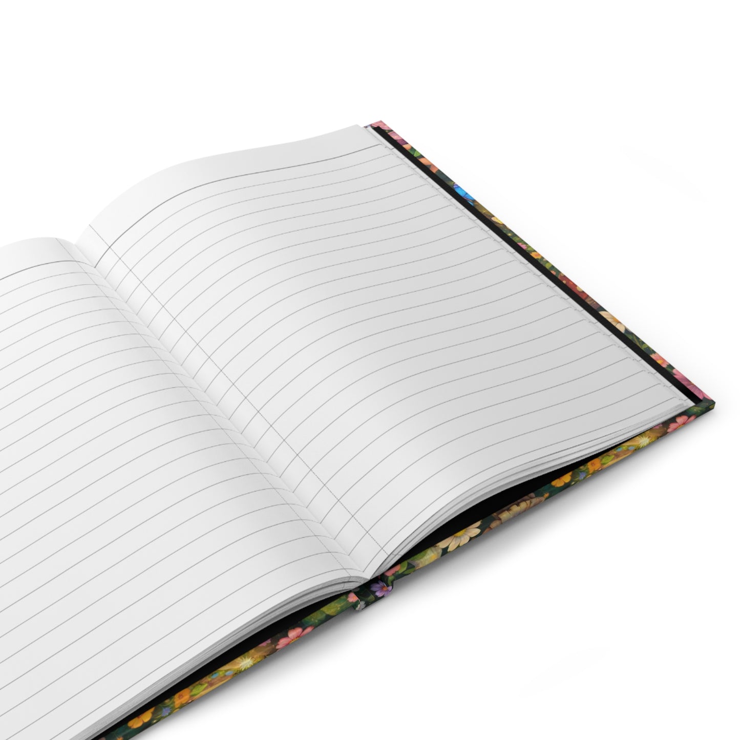 Hardcover Journal Matte – Enchanted Unicorn & Pixies Fantasy Journal