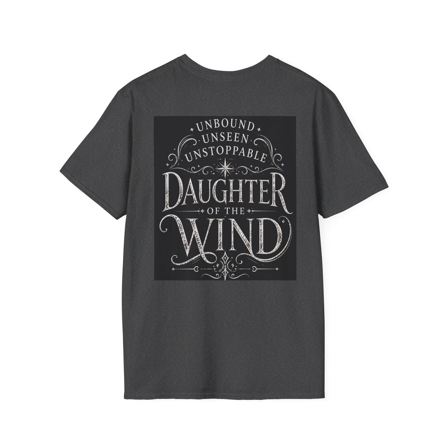 Daughter of the Wind – Celestial Air Goddess Fantasy Unisex Softstyle T-Shirt
