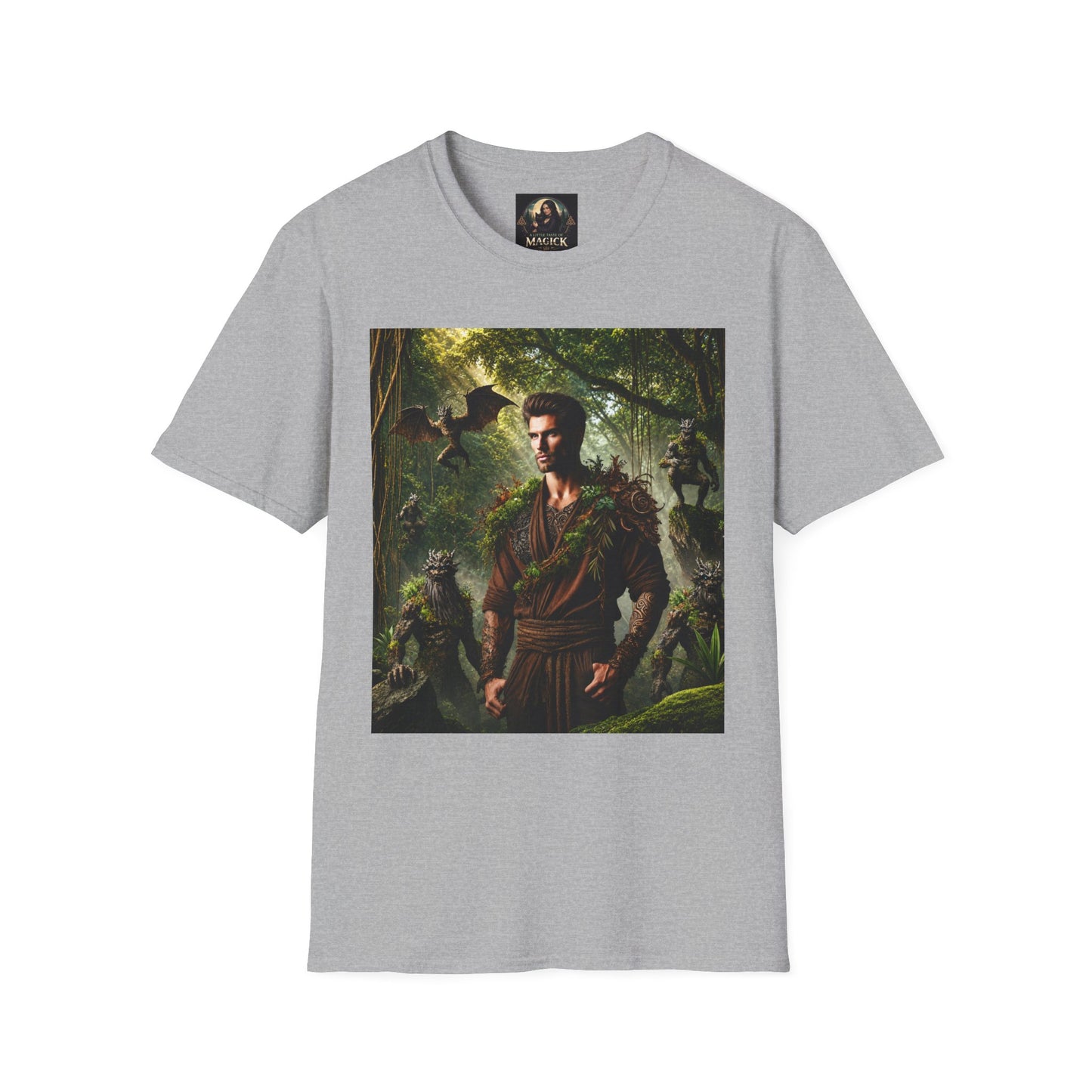 Earth God & Forest Guardians Unisex Softstyle T-Shirt