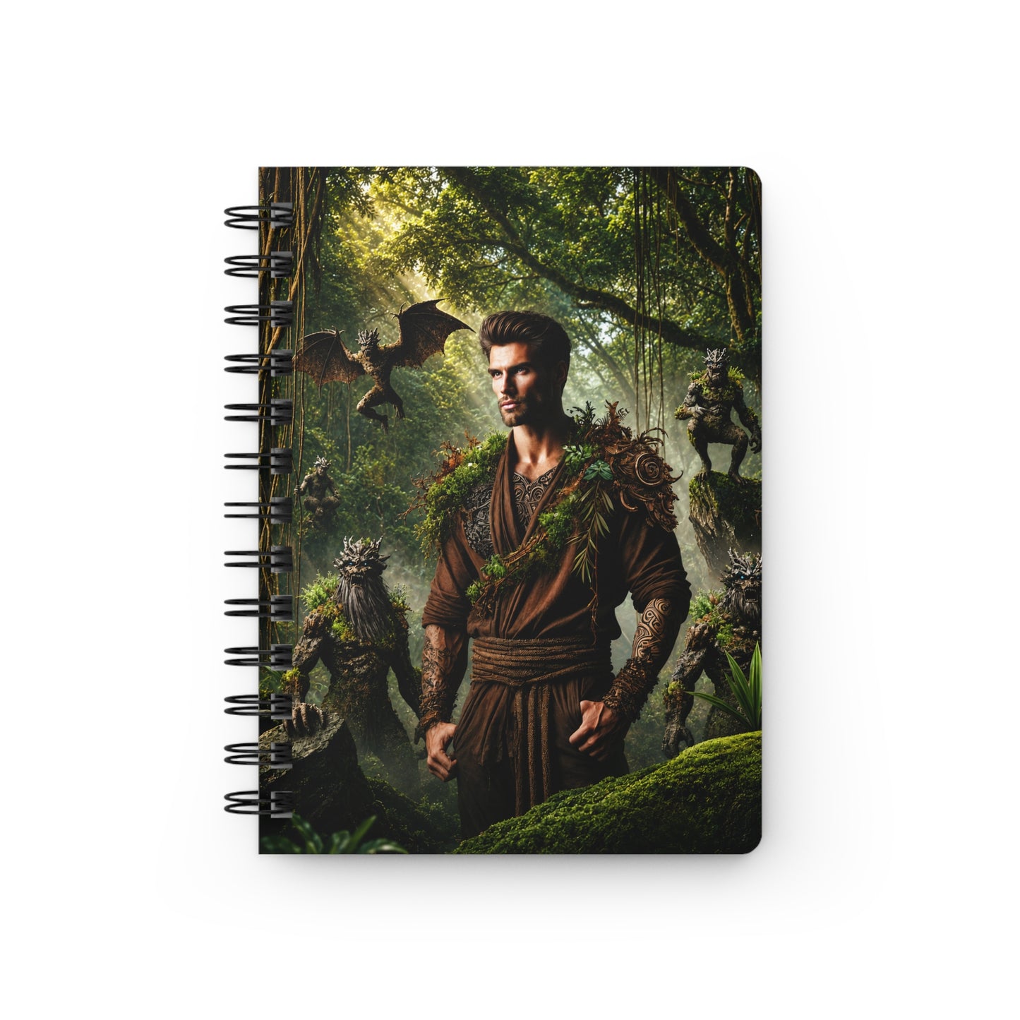 Earth God & Forest Guardians Spiral Bound Journal