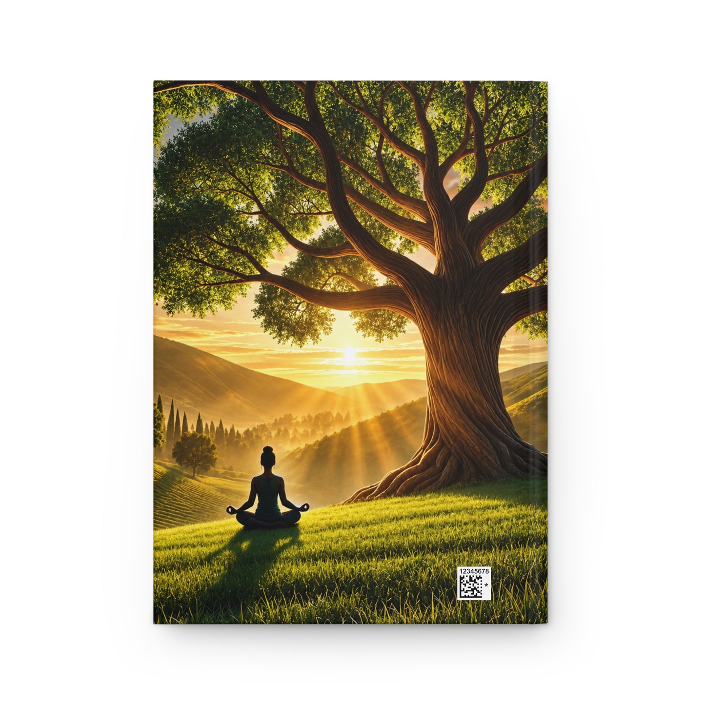Tree of Serenity Meditation Hardcover Journal