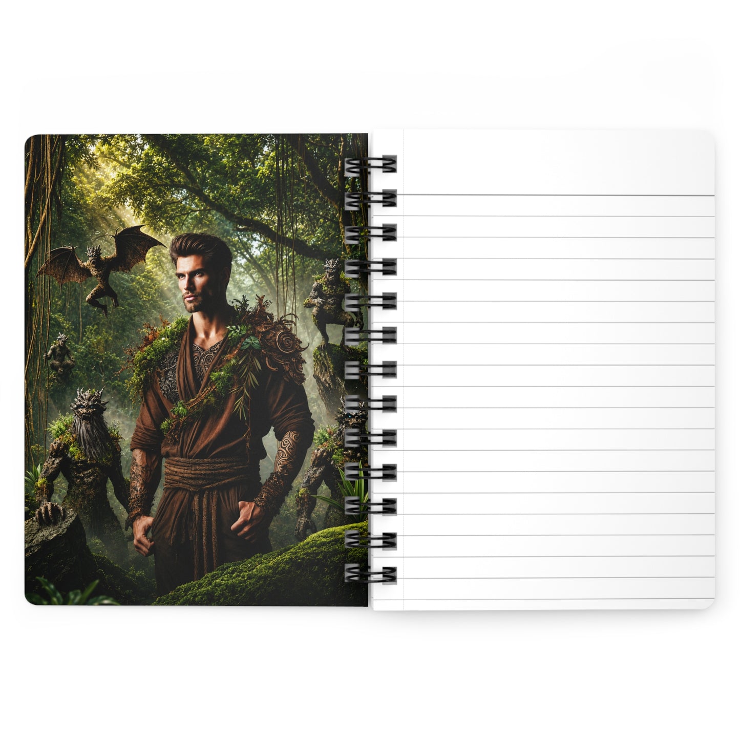 Earth God & Forest Guardians Spiral Bound Journal