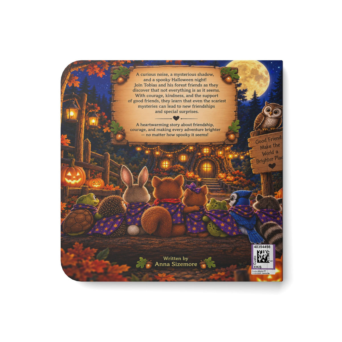 Tobias and the Forest Friends: The Halloween Mystery – Children’s Board Book