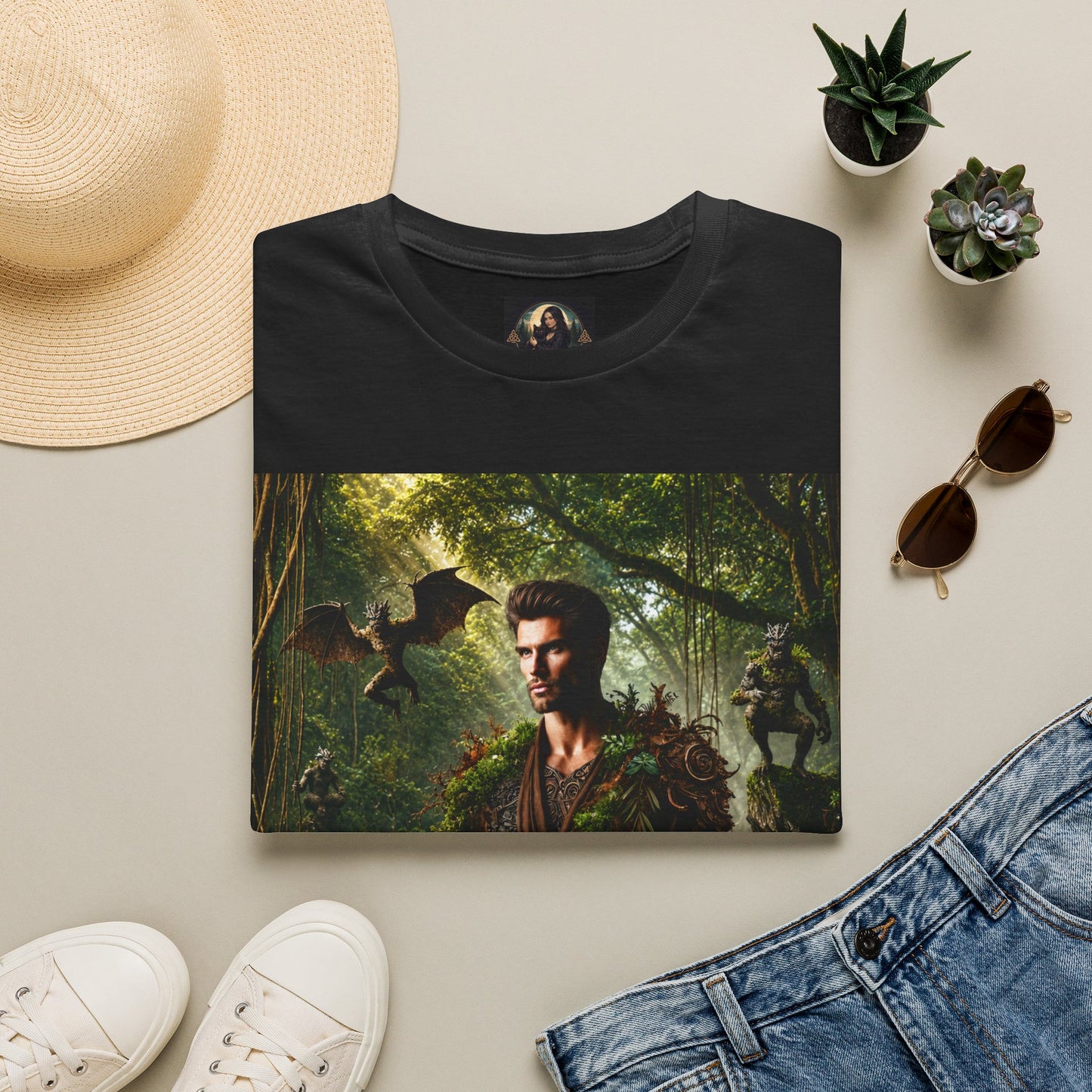 Earth God & Forest Guardians Unisex Softstyle T-Shirt