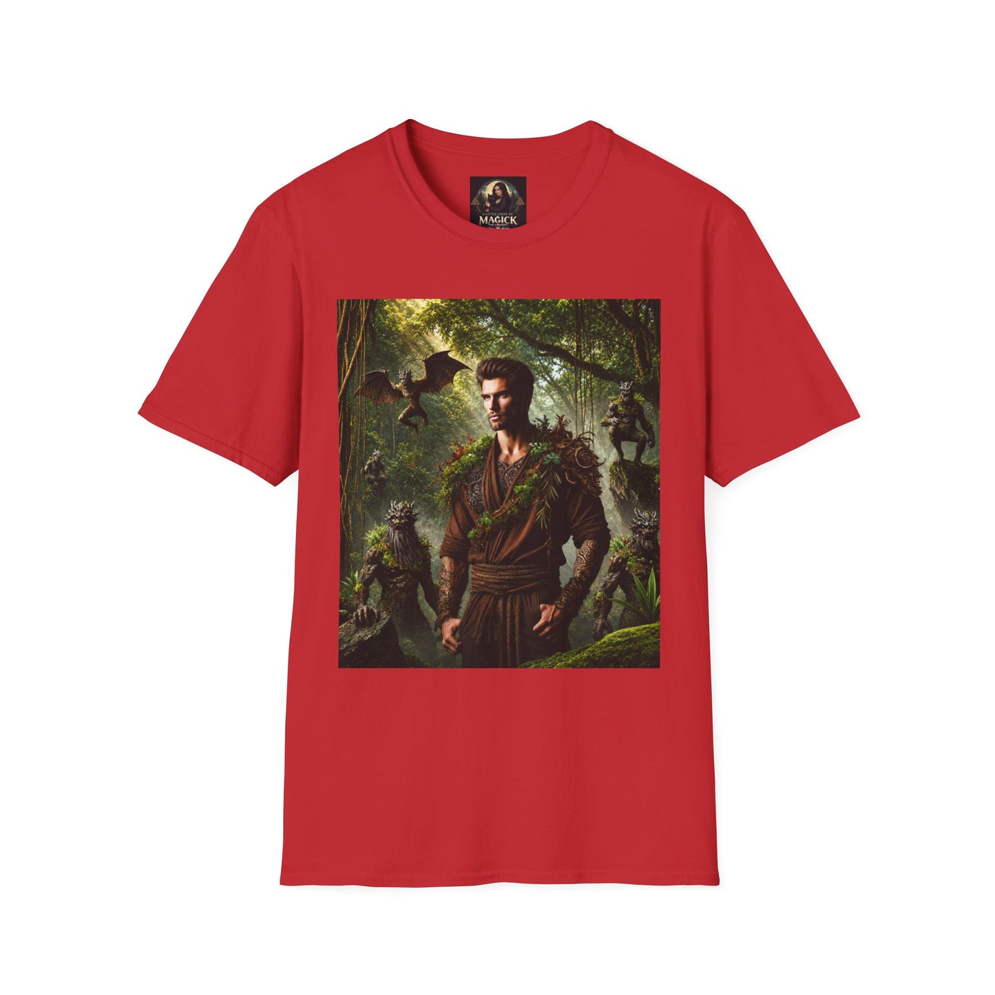 Earth God & Forest Guardians Unisex Softstyle T-Shirt