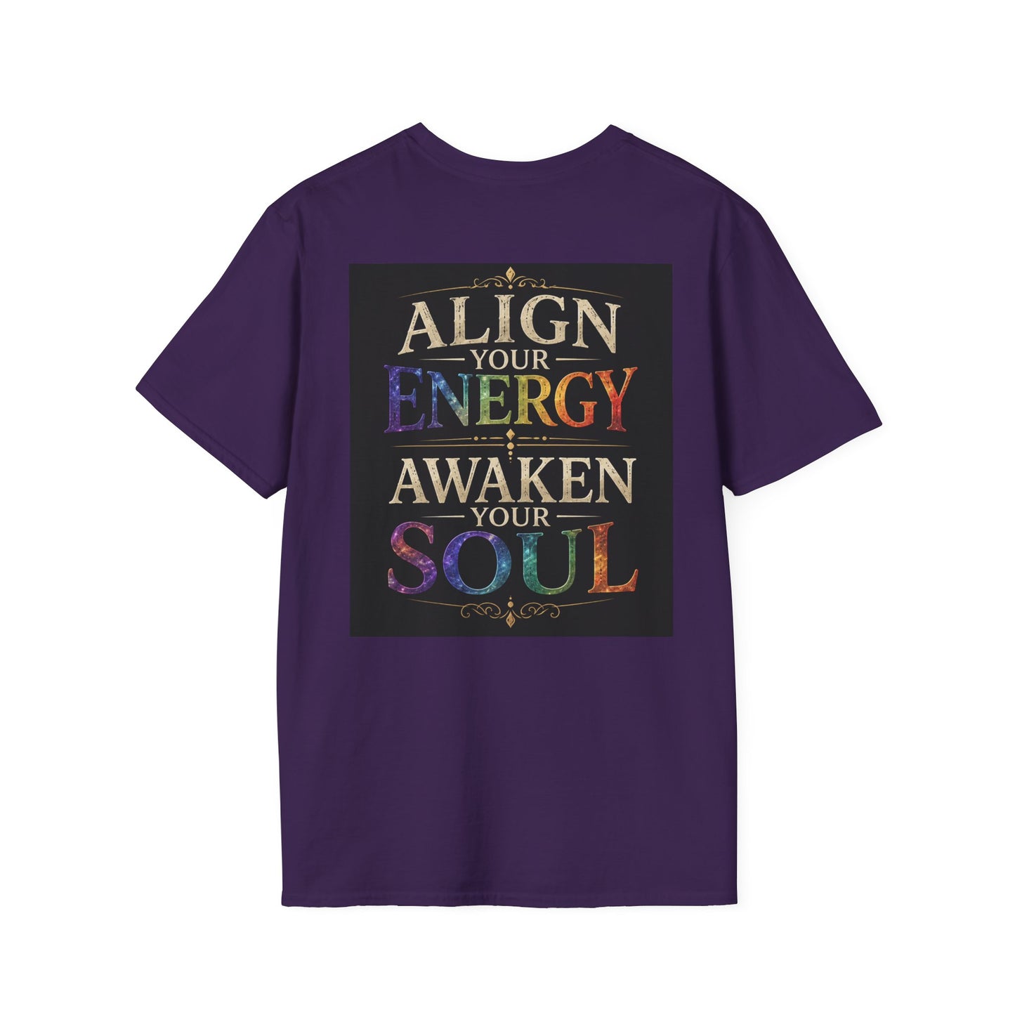 Celestial Chakra Awakening Unisex Softstyle T-Shirt