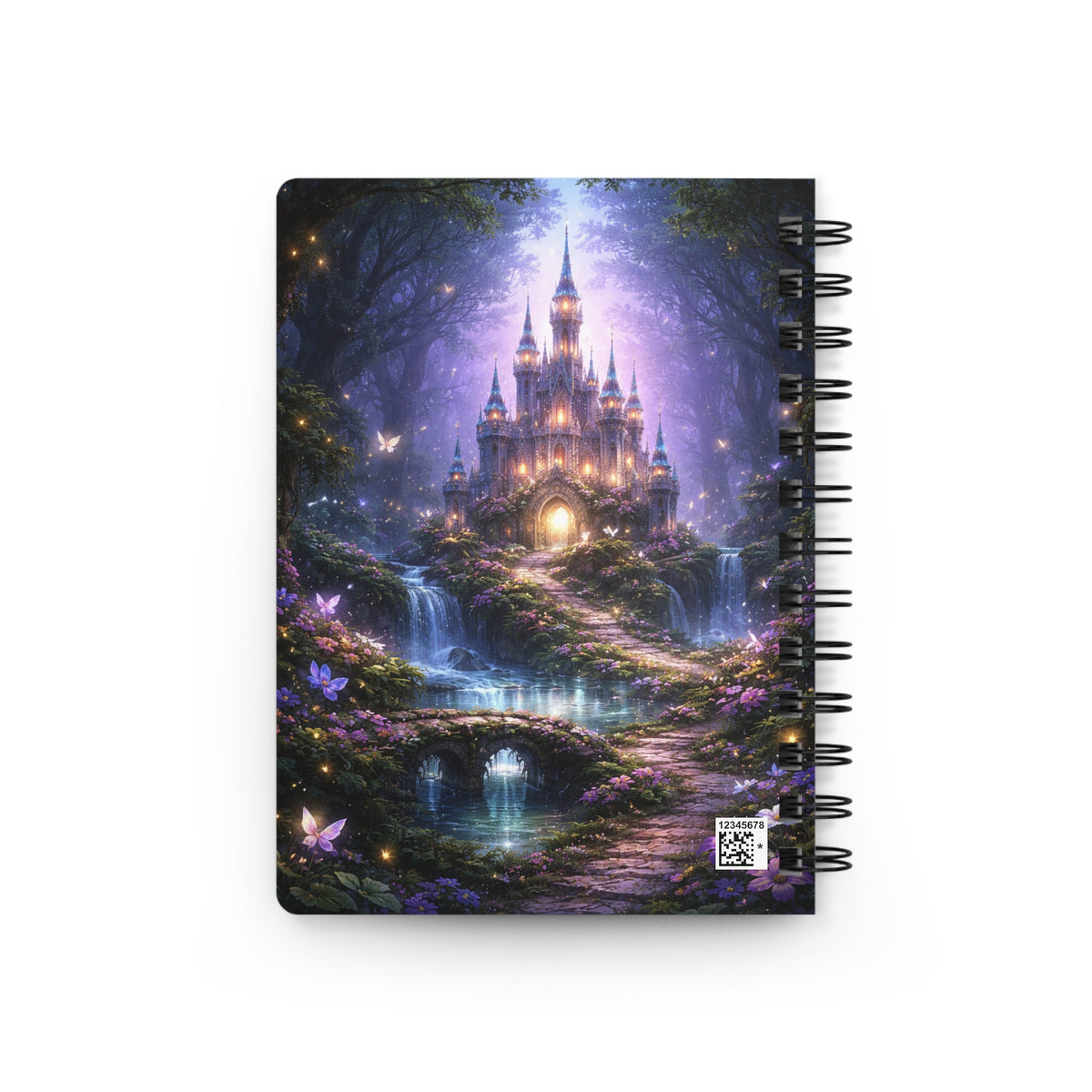 Enchanted Fairy Castle Spiral Bound Journal