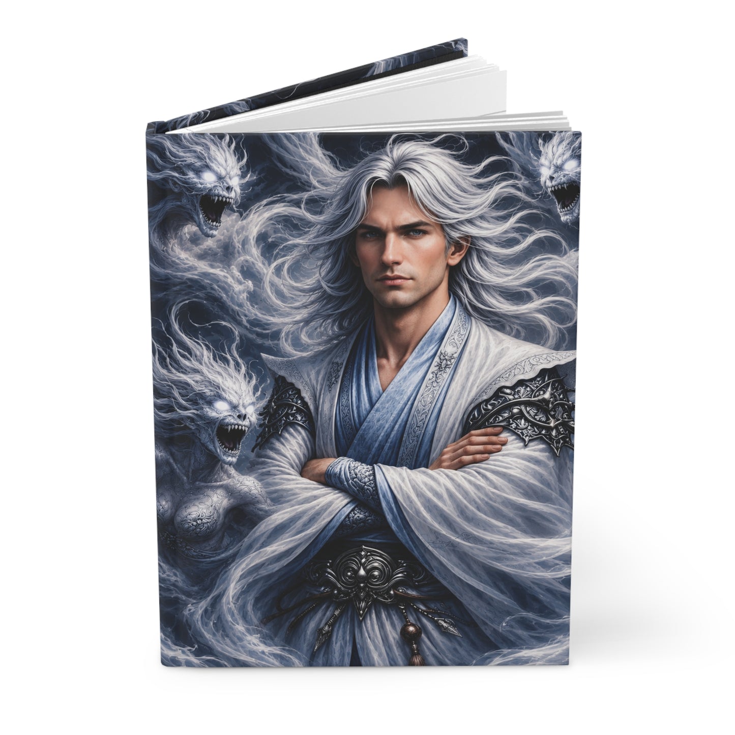 Air God Surrounded by Spirit Demons Hardcover Journal