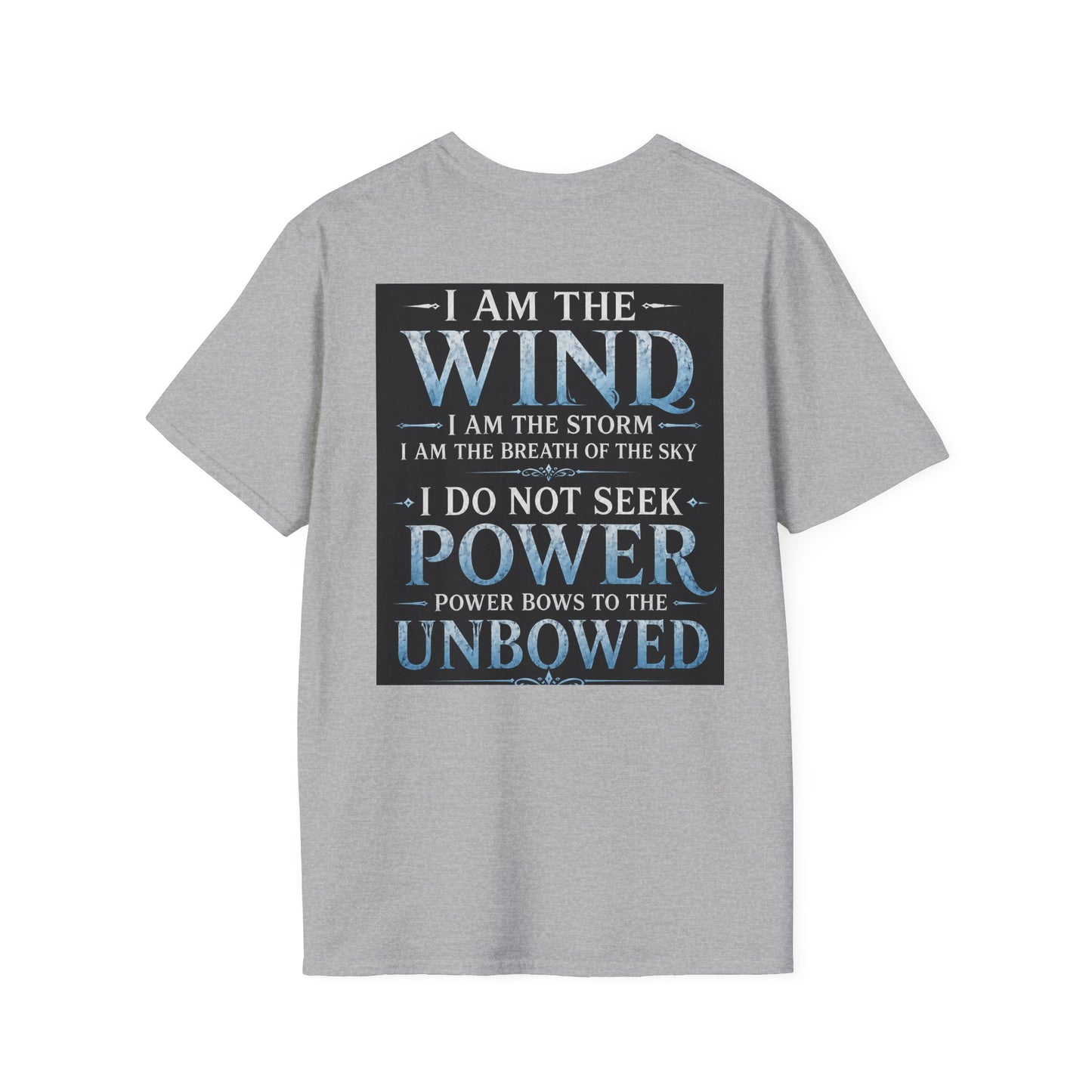 Air God Surrounded by Spirit Demons Unisex Softstyle T-Shirt