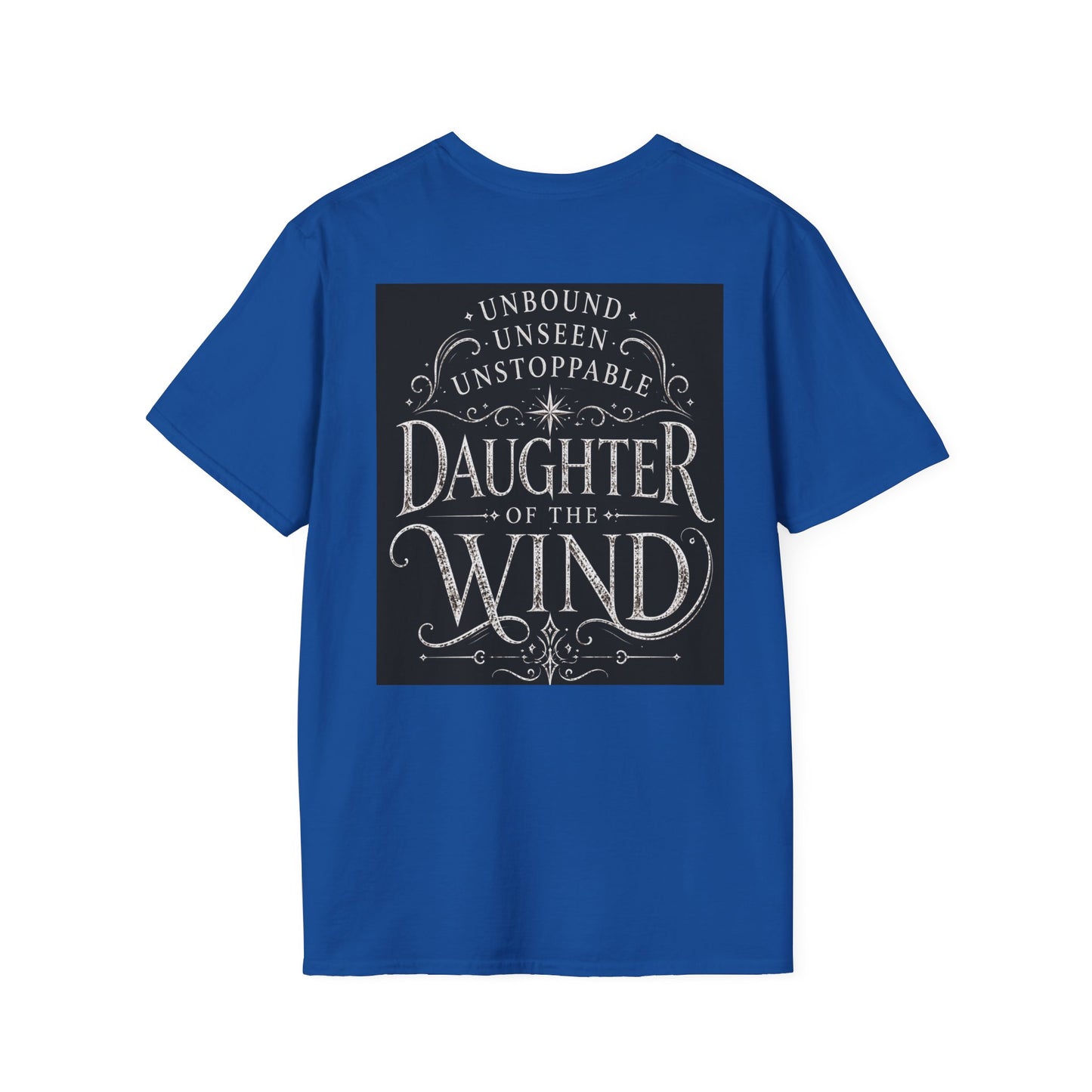 Air Goddess Surrounded by Celestial Wind Spirits Unisex Softstyle T-Shirt