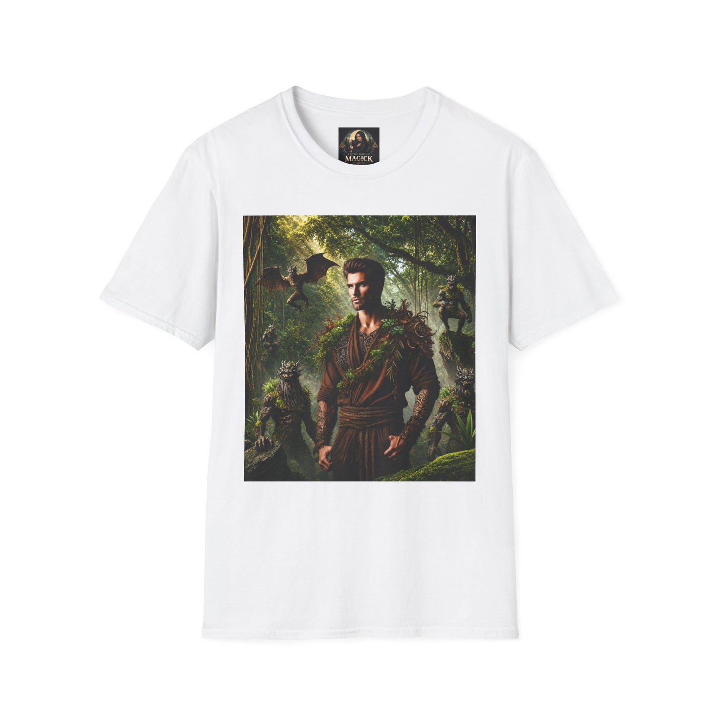 Earth God & Forest Guardians Unisex Softstyle T-Shirt