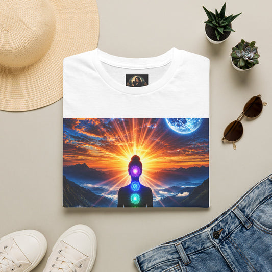 Celestial Chakra Awakening Unisex Softstyle T-Shirt