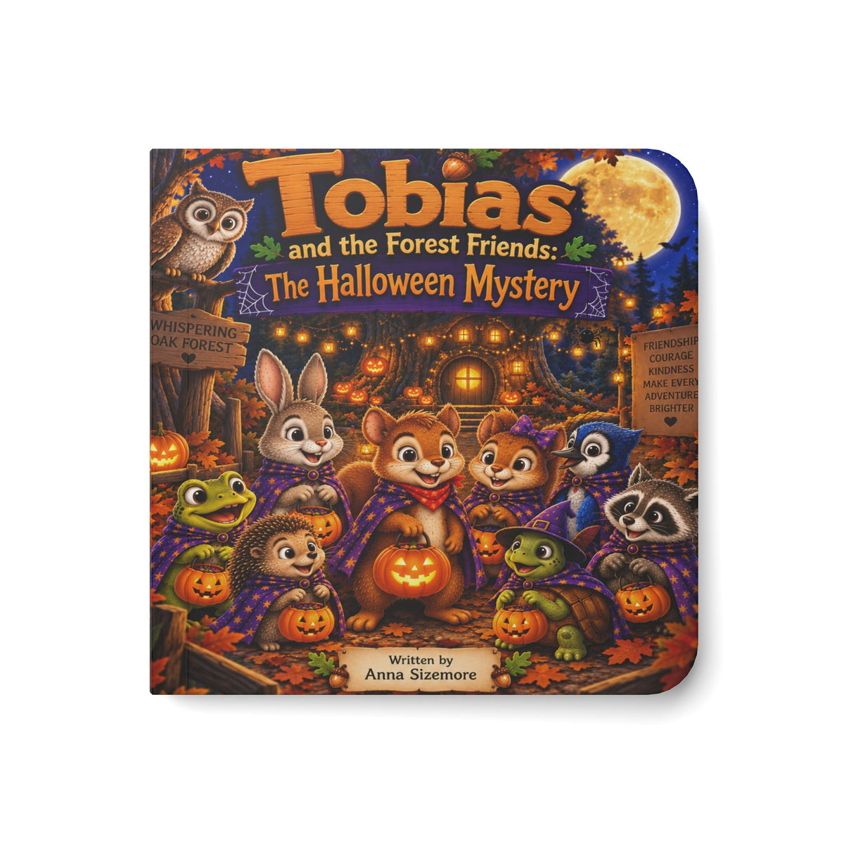 Tobias and the Forest Friends: The Halloween Mystery – Children’s Board Book