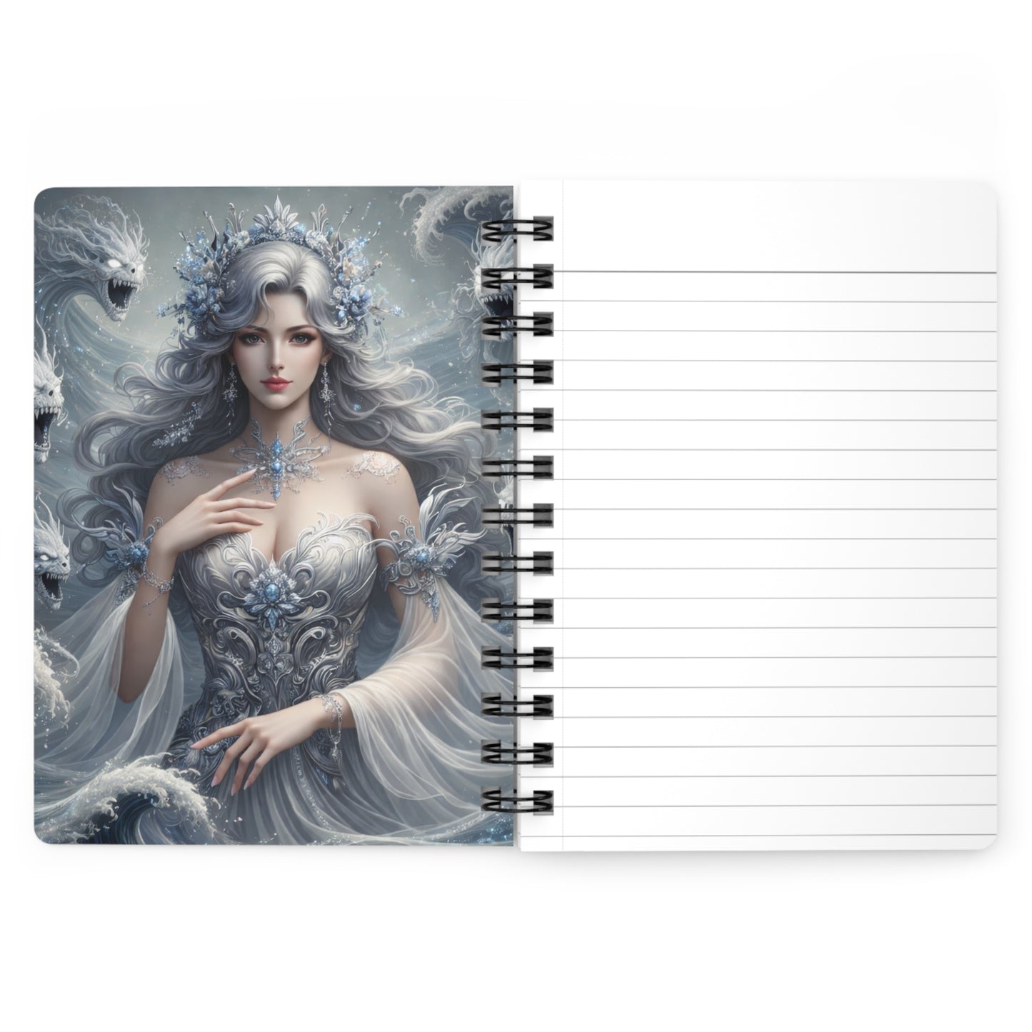 Sea Goddess & Ocean Spirits Spiral Bound Journal