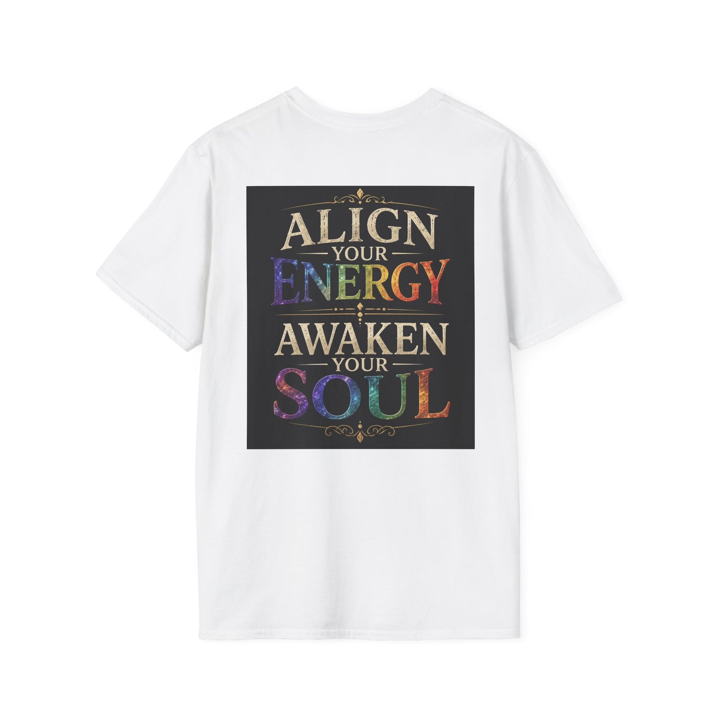 Celestial Chakra Awakening Unisex Softstyle T-Shirt