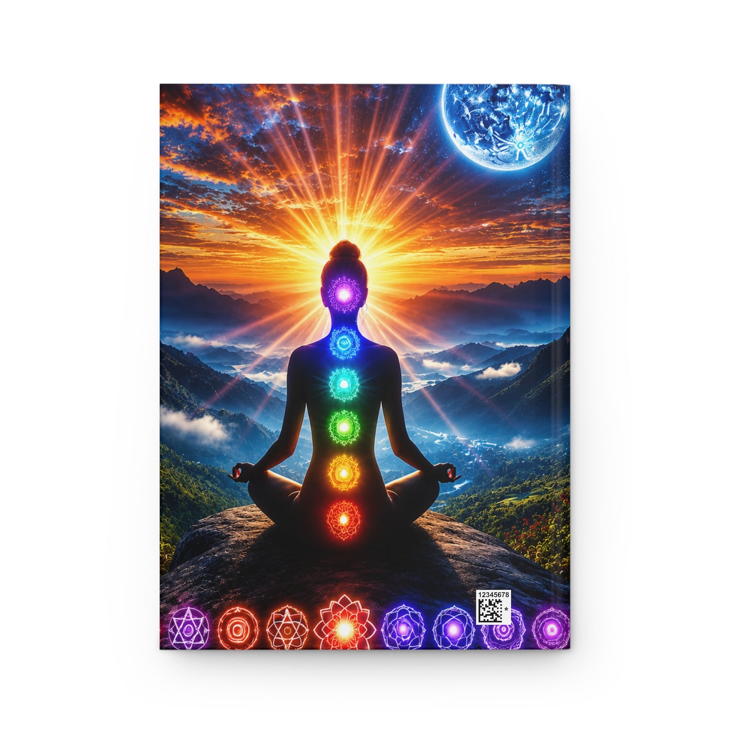Celestial Chakra Awakening Hardcover Journal