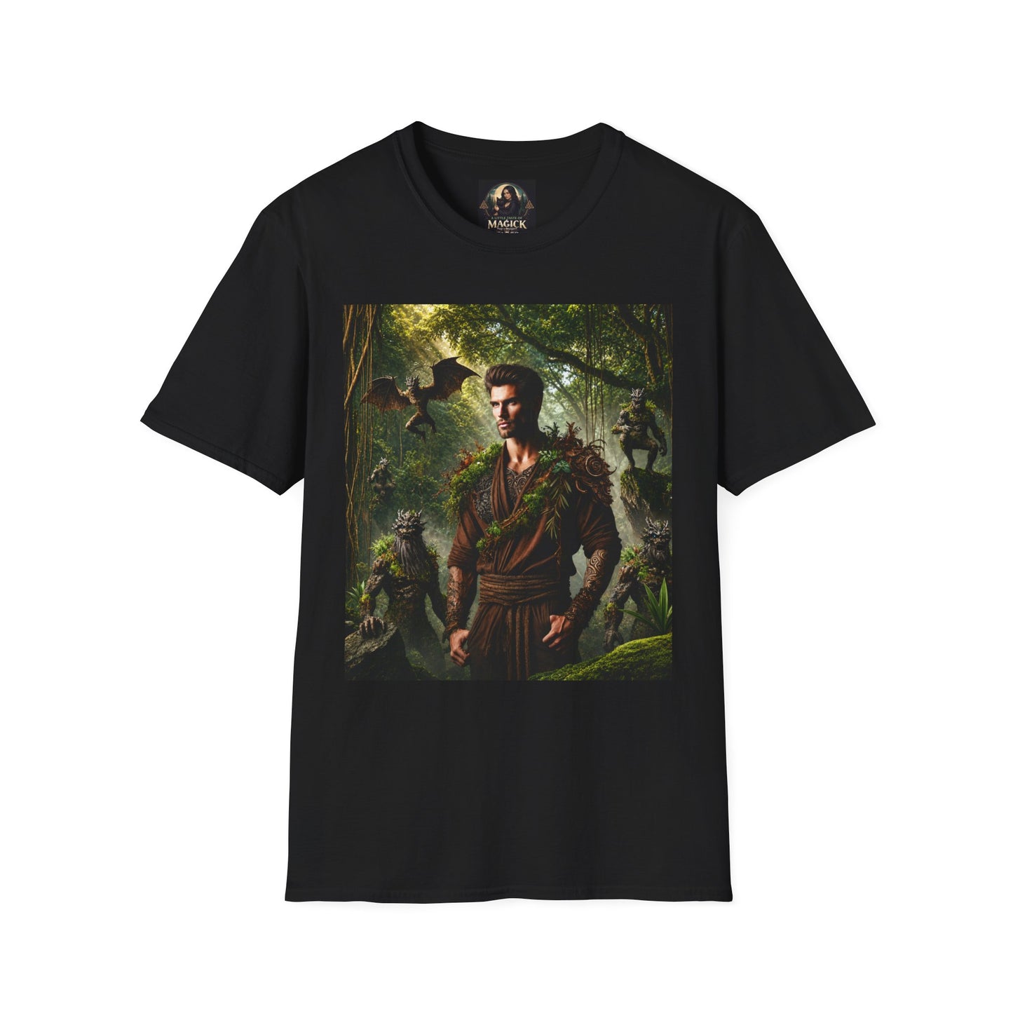 Earth God & Forest Guardians Unisex Softstyle T-Shirt