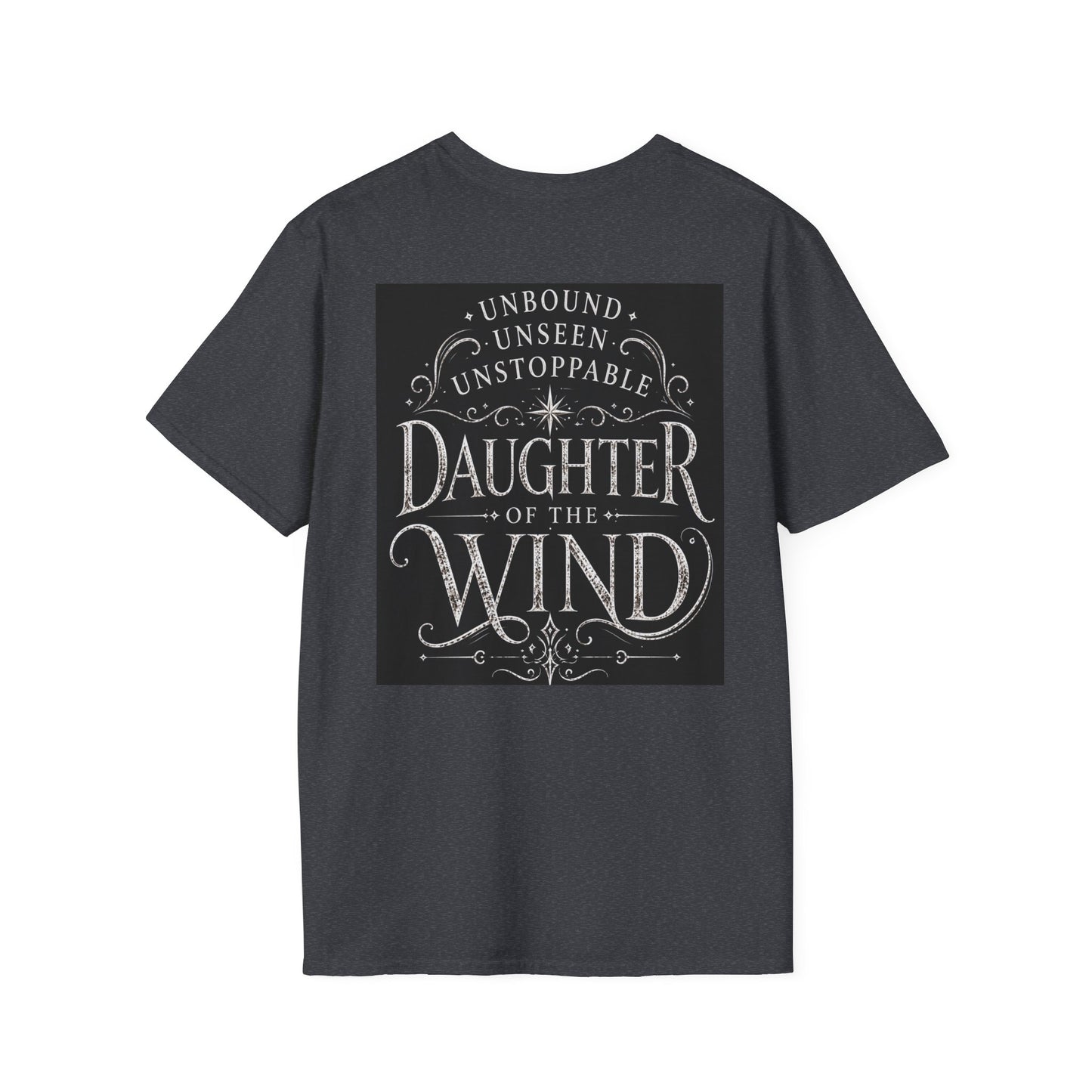 Daughter of the Wind – Celestial Air Goddess Fantasy Unisex Softstyle T-Shirt