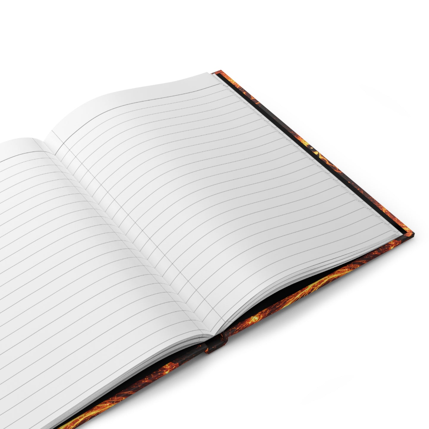 Ember Queen: Fire Goddess Hardcover Journal – Matte Fantasy Notebook