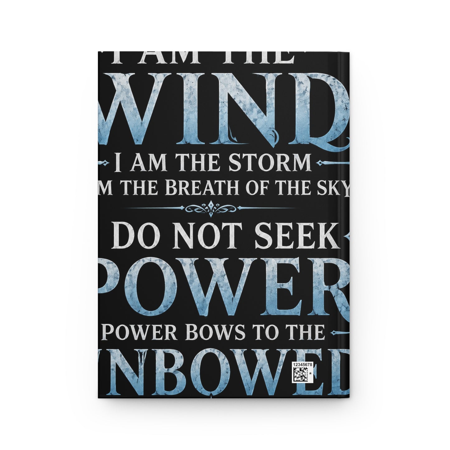 Fantasy Air God Warrior Hardcover Journal
