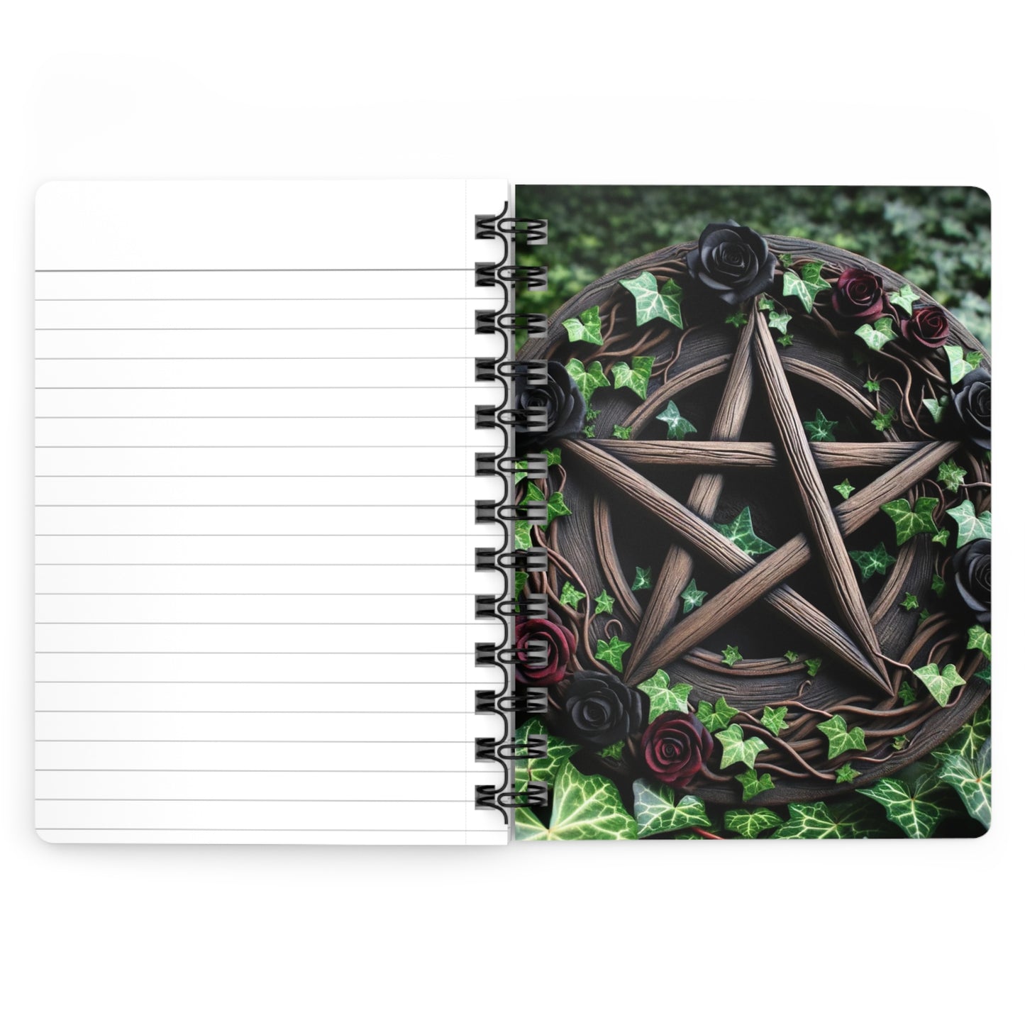 Enchanted Woodland Pentacle Spiral Journal