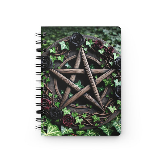 Enchanted Woodland Pentacle Spiral Journal