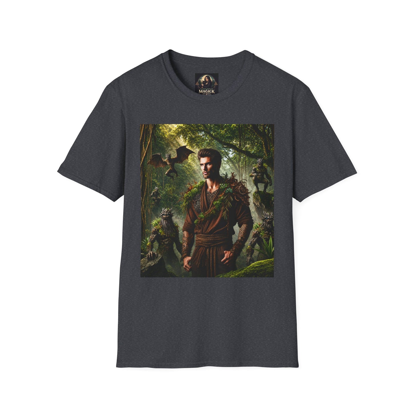 Earth God & Forest Guardians Unisex Softstyle T-Shirt