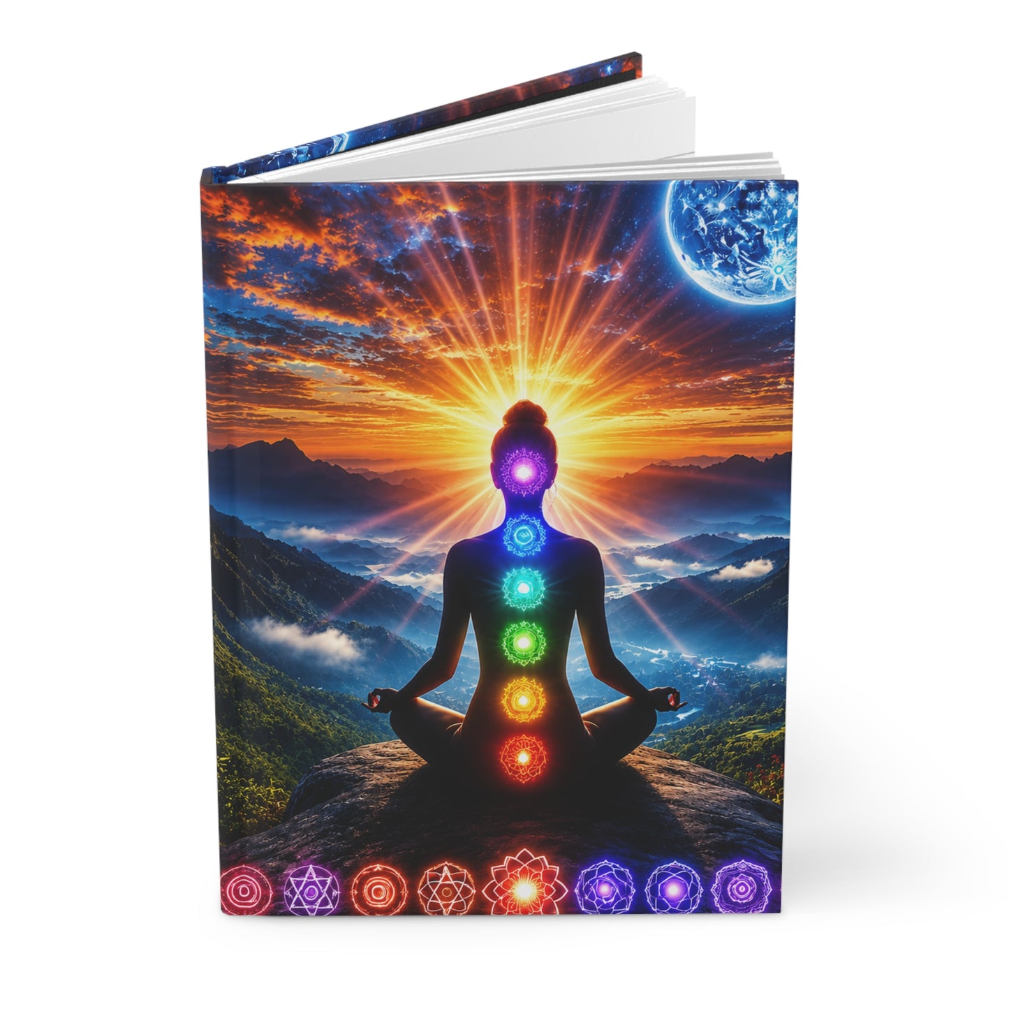 Celestial Chakra Awakening Hardcover Journal