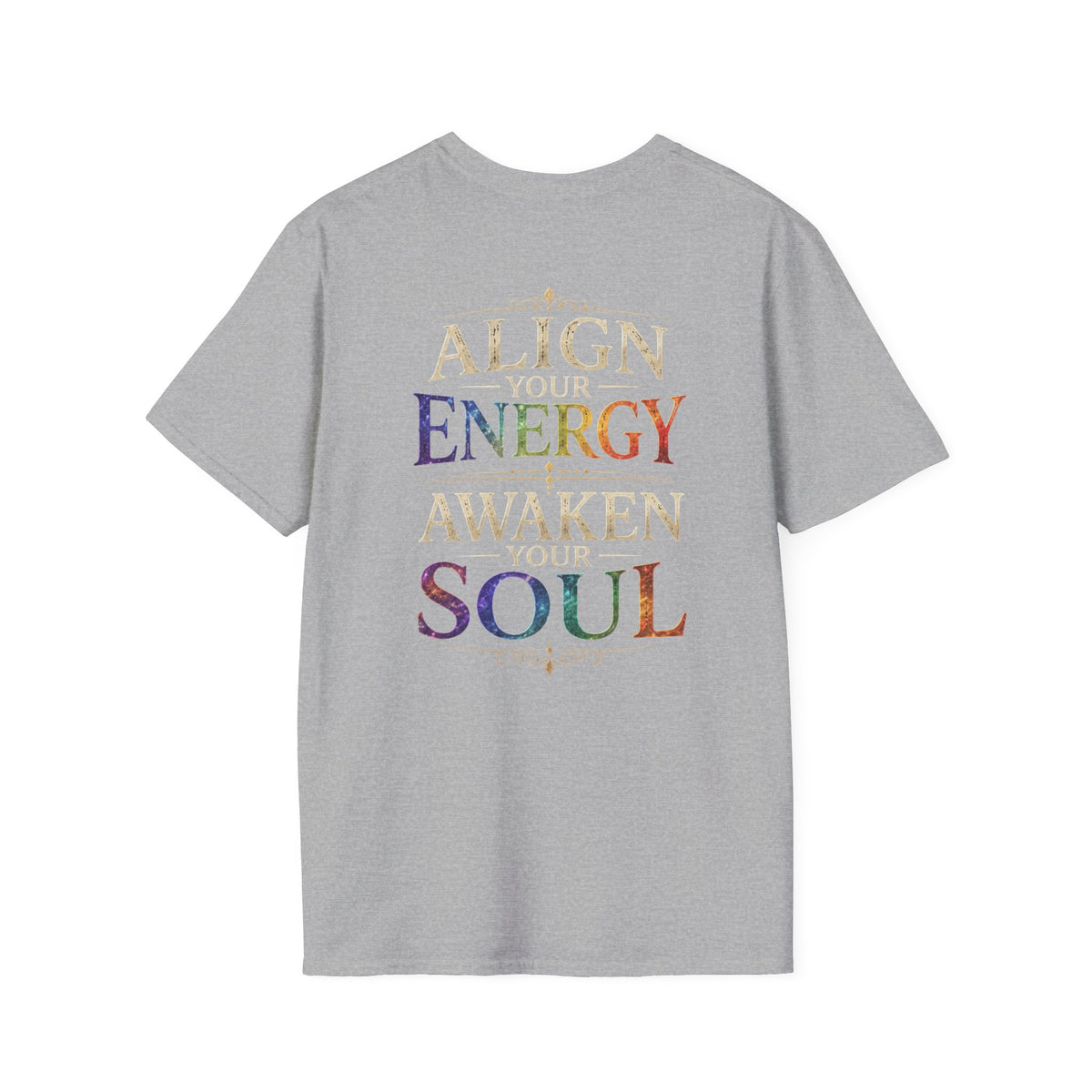Celestial Chakra Awakening Unisex Softstyle T-Shirt