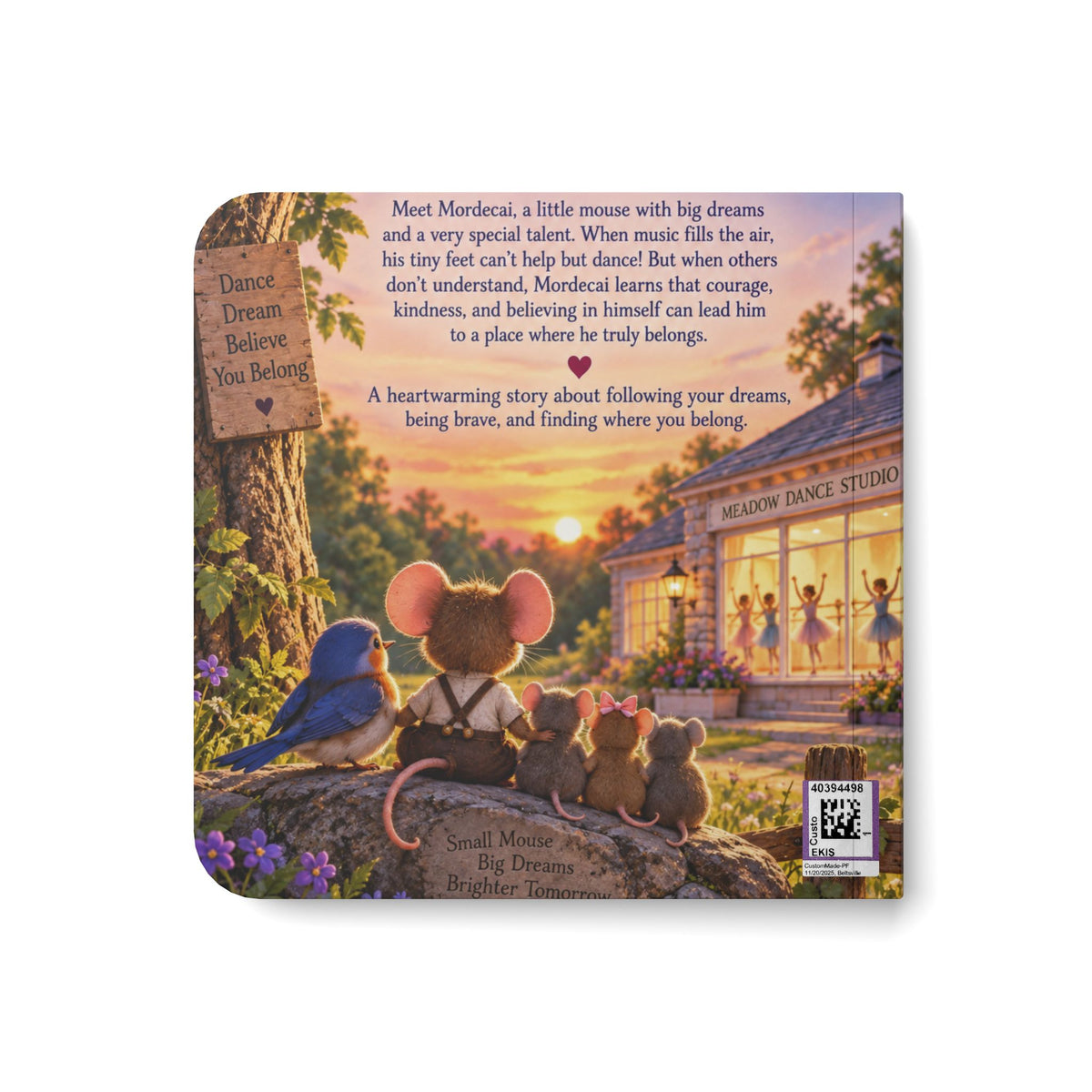 Mordecai the Dancing Mouse – A Heartwarming Children’s Board Book