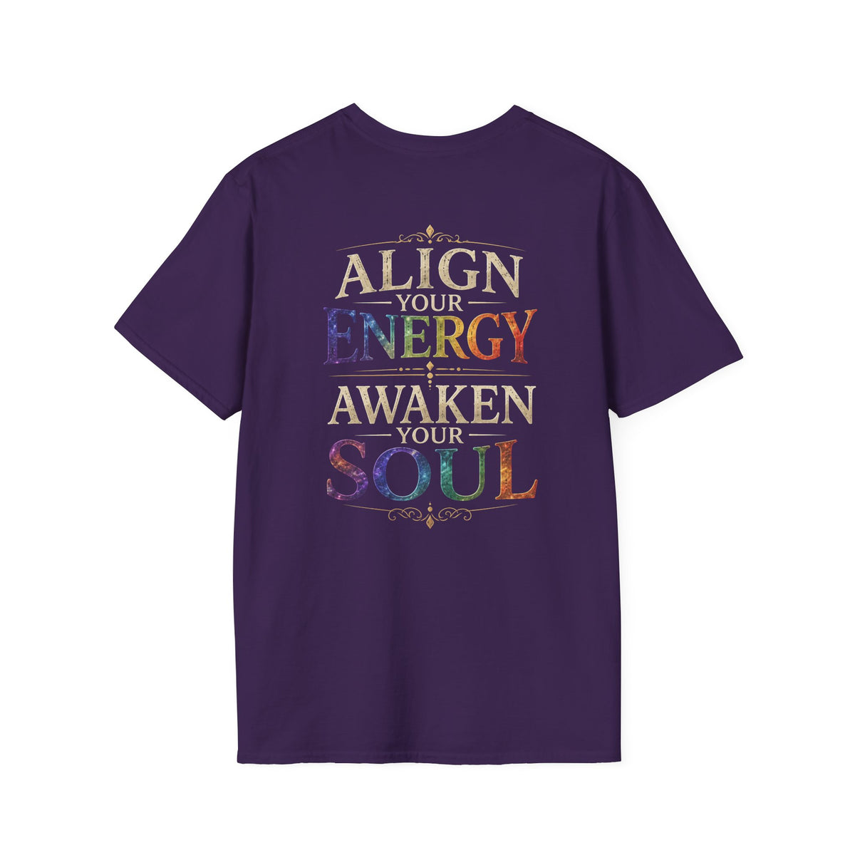 Celestial Chakra Awakening Unisex Softstyle T-Shirt