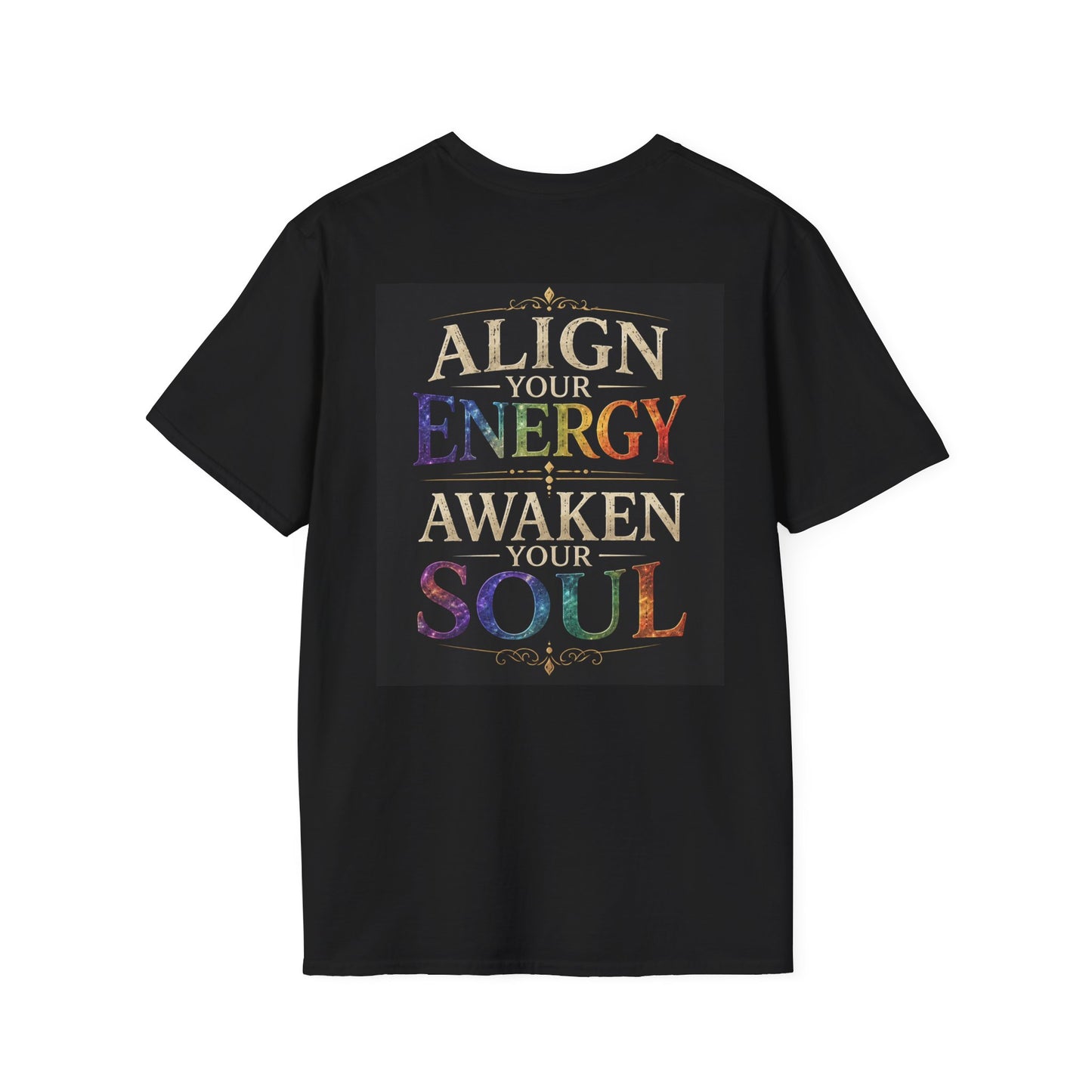 Celestial Chakra Awakening Unisex Softstyle T-Shirt