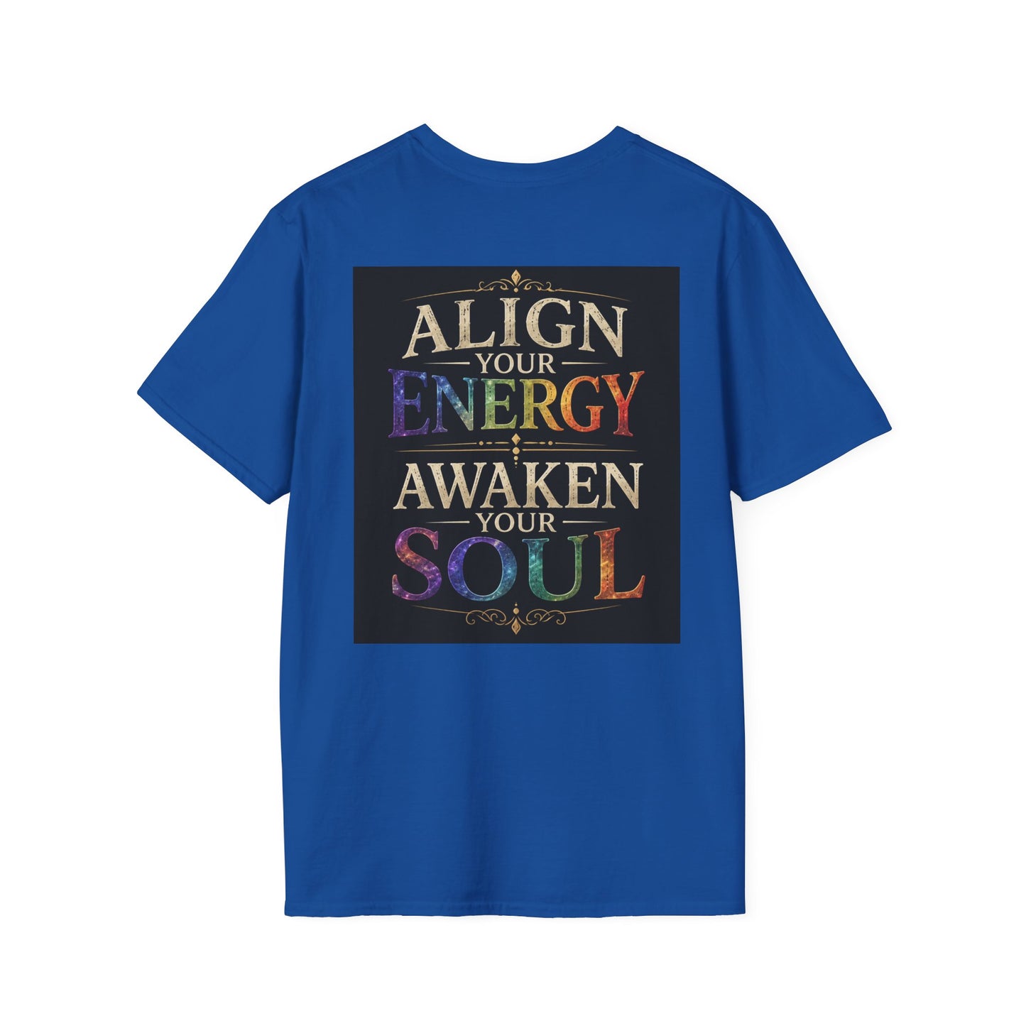 Celestial Chakra Awakening Unisex Softstyle T-Shirt