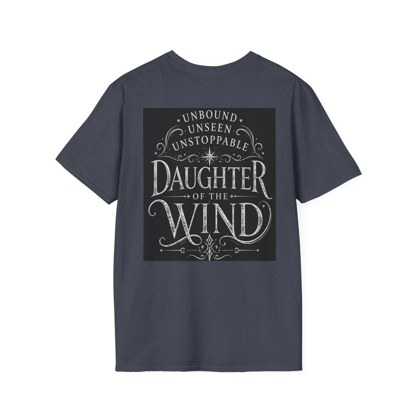 Daughter of the Wind – Celestial Air Goddess Fantasy Unisex Softstyle T-Shirt