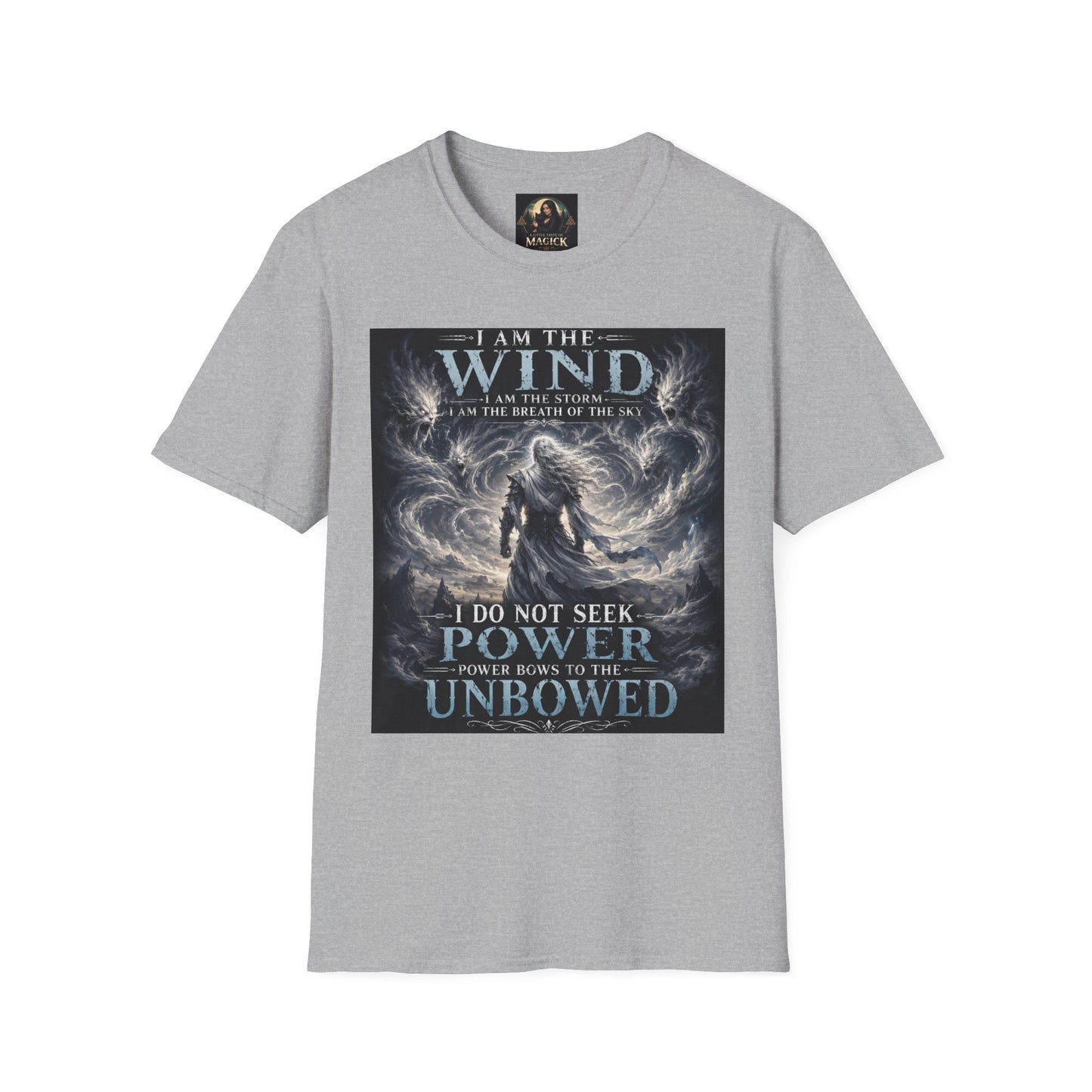 Fantasy Air God Warrior Graphic Tee