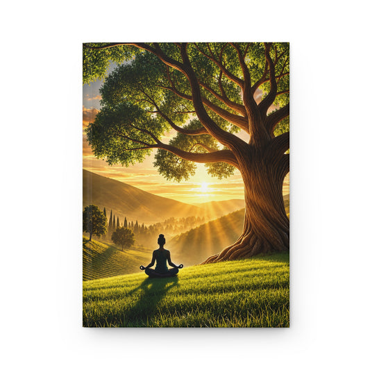 Tree of Serenity Meditation Hardcover Journal