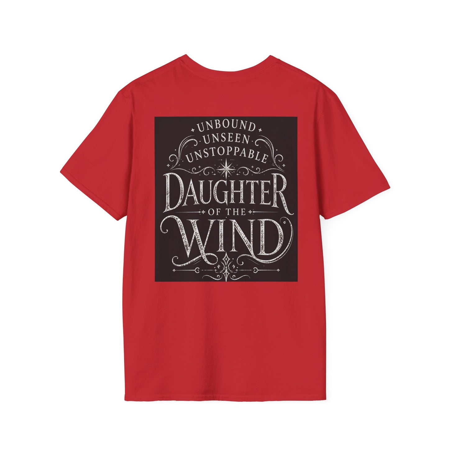 Daughter of the Wind – Celestial Air Goddess Fantasy Unisex Softstyle T-Shirt
