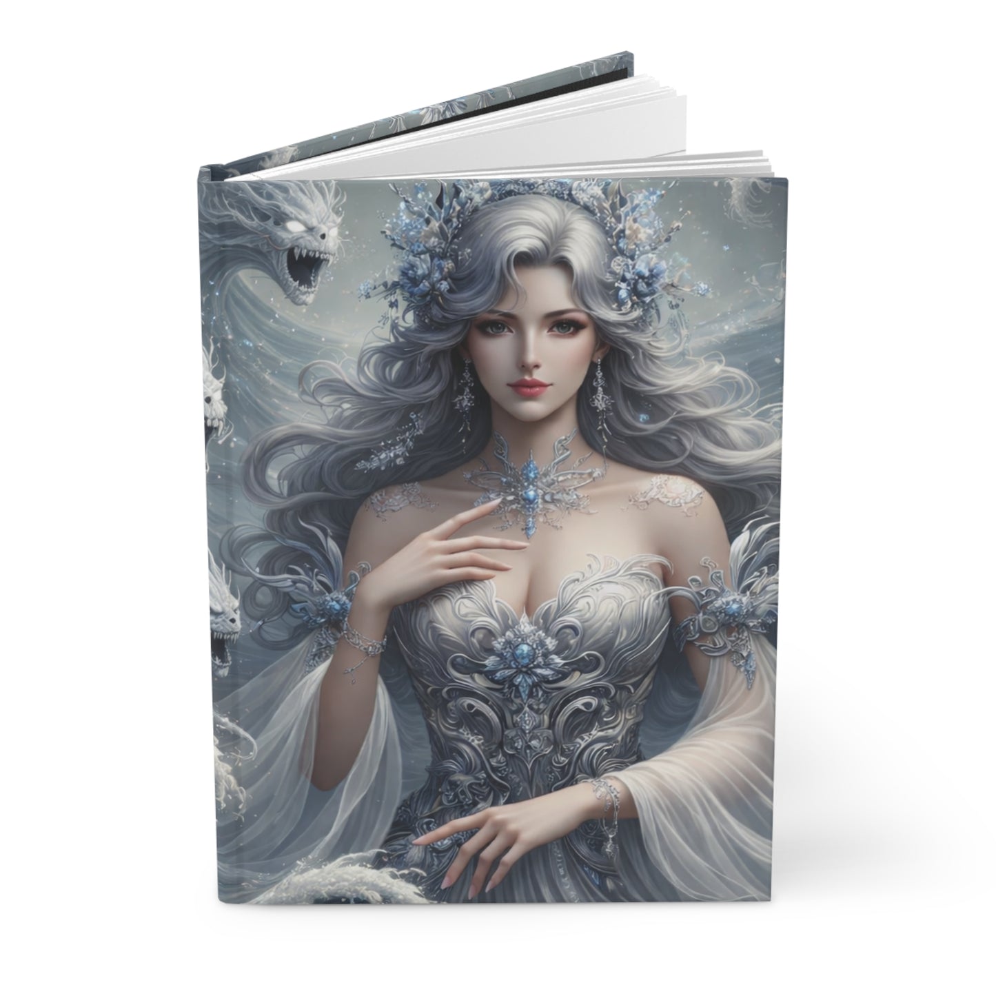Sea Goddess & Ocean Spirits Hardcover Journal