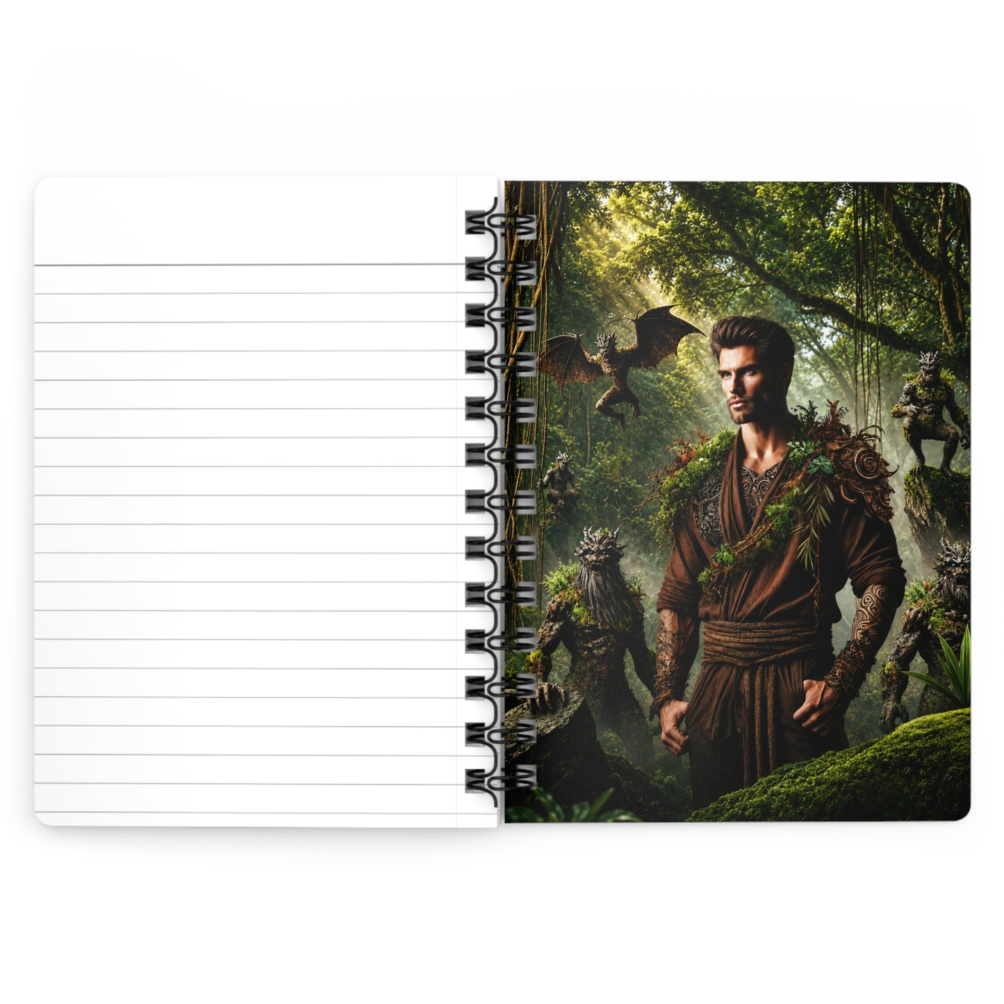 Earth God & Forest Guardians Spiral Bound Journal