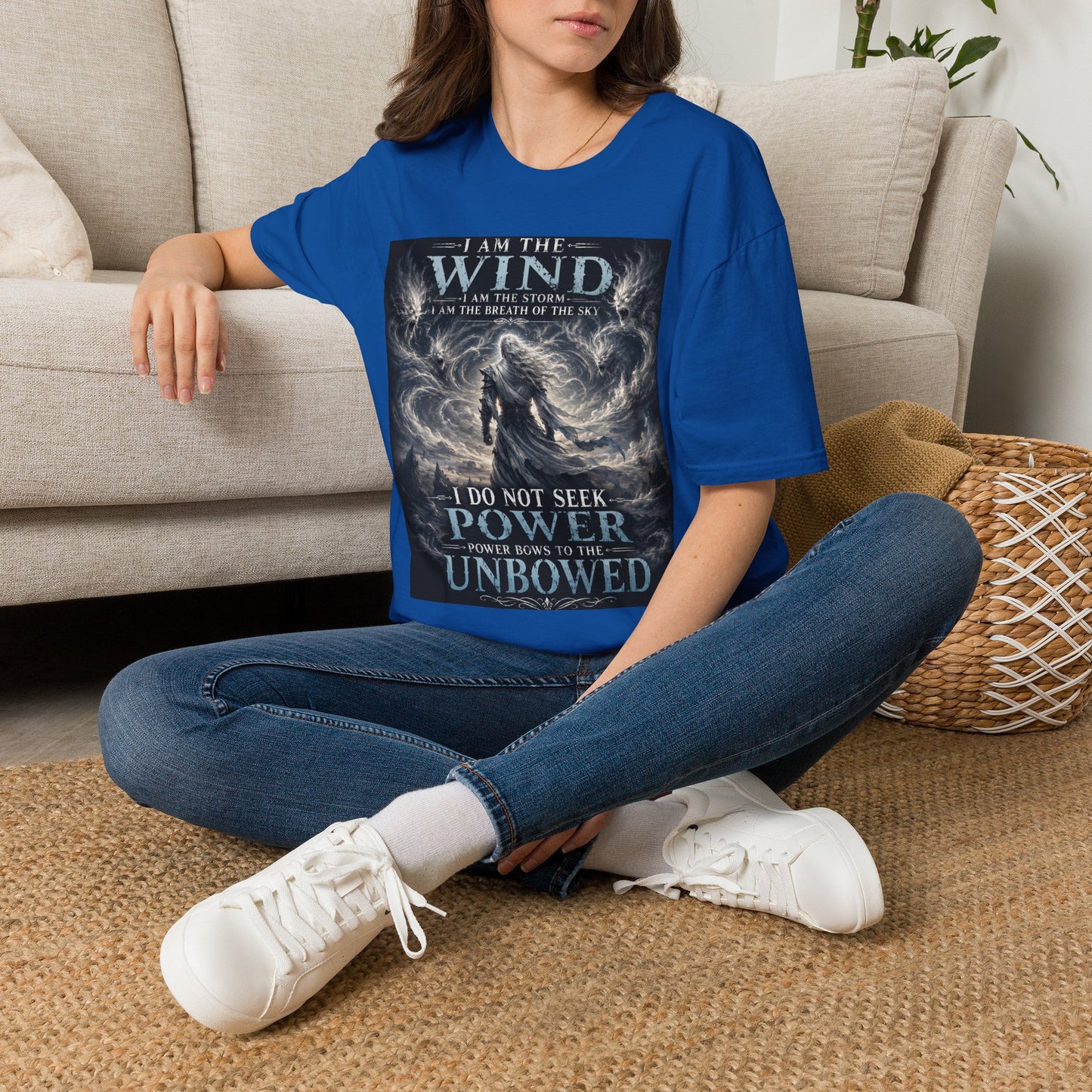 Fantasy Air God Warrior Graphic Tee