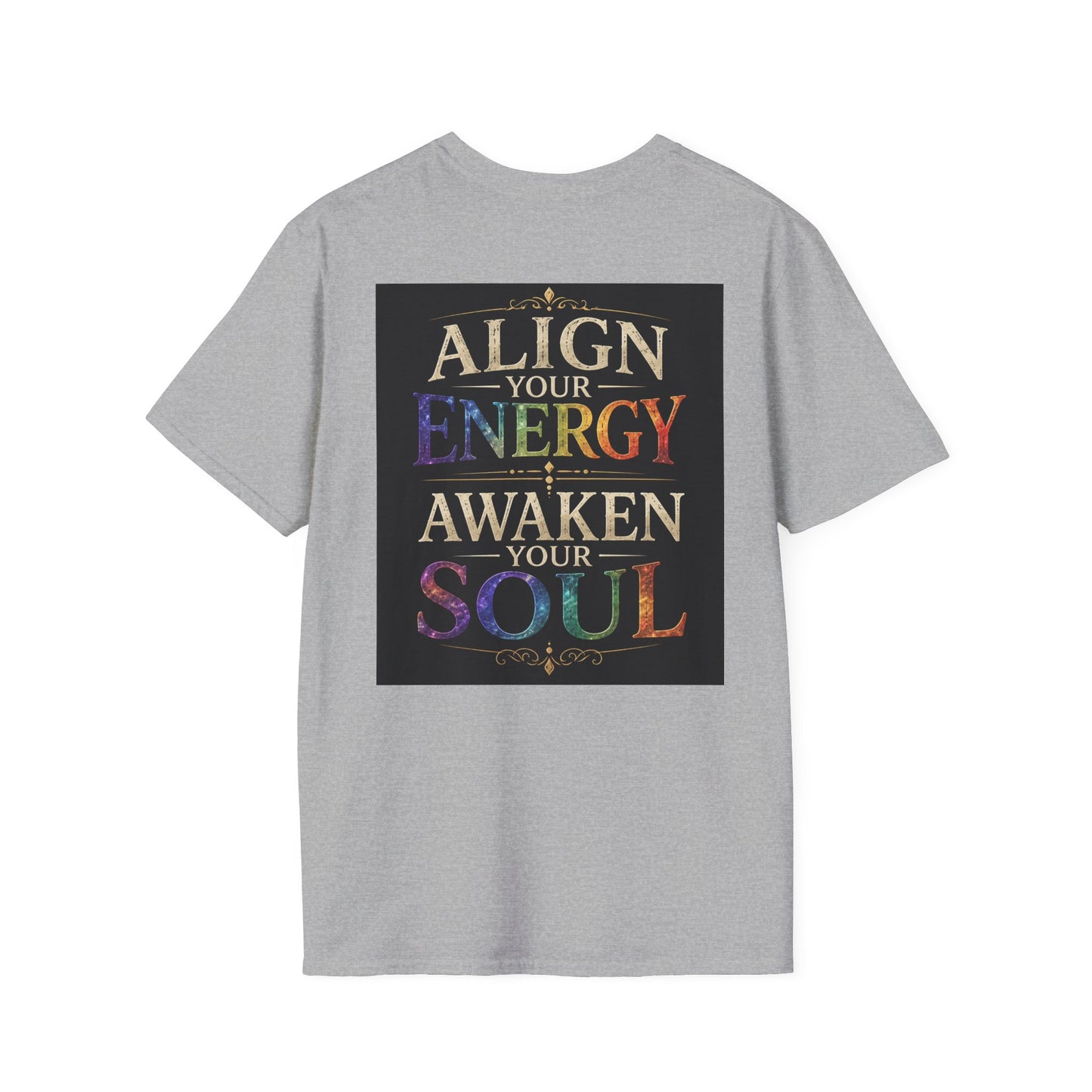 Celestial Chakra Awakening Unisex Softstyle T-Shirt
