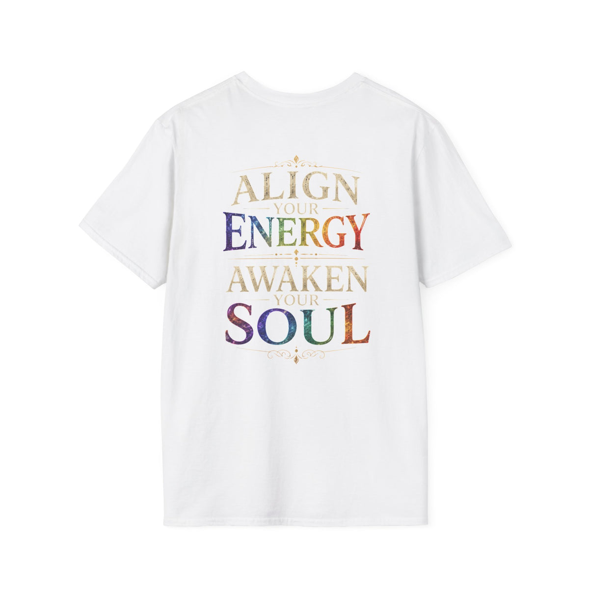 Celestial Chakra Awakening Unisex Softstyle T-Shirt