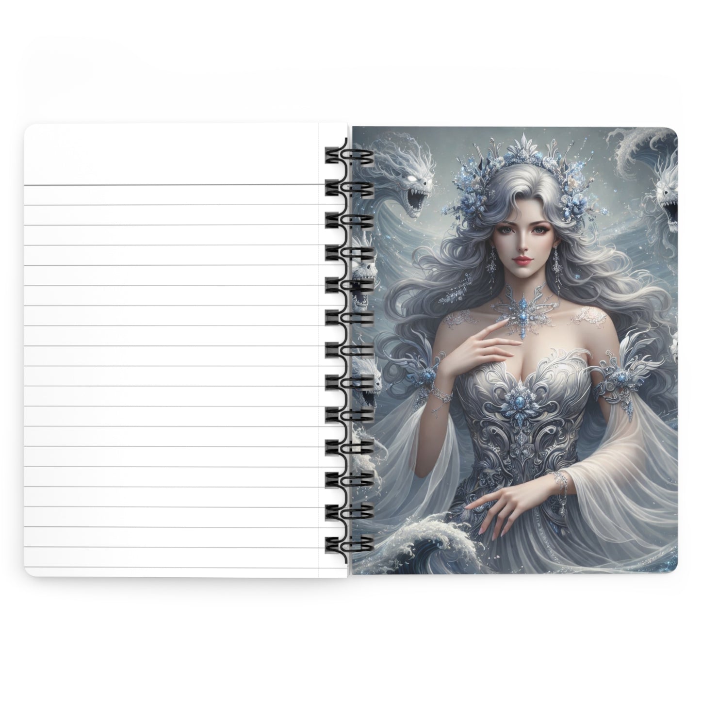 Sea Goddess & Ocean Spirits Spiral Bound Journal