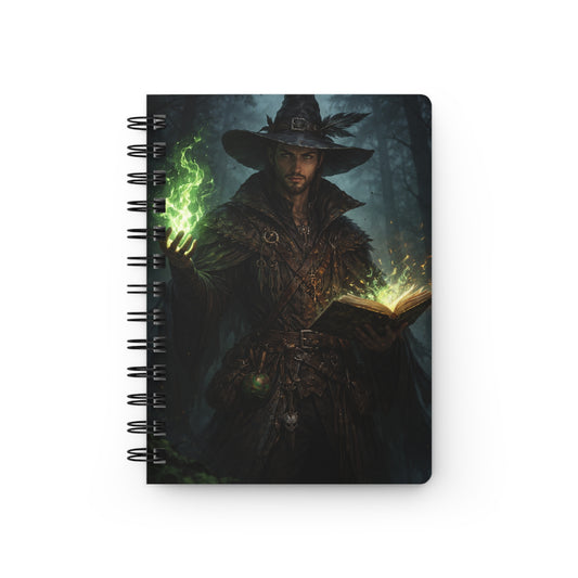 Mystic Warlock Spiral Journal