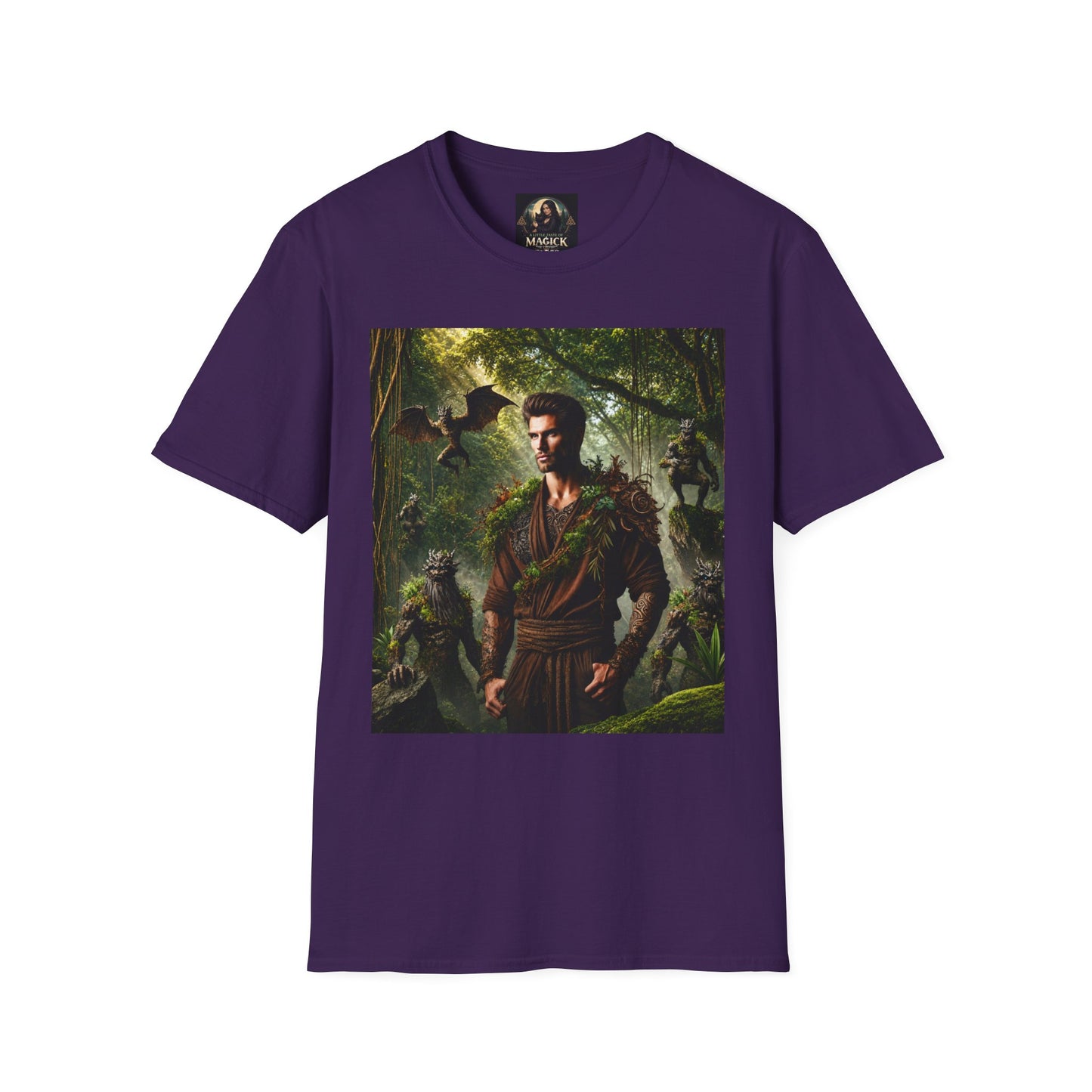 Earth God & Forest Guardians Unisex Softstyle T-Shirt