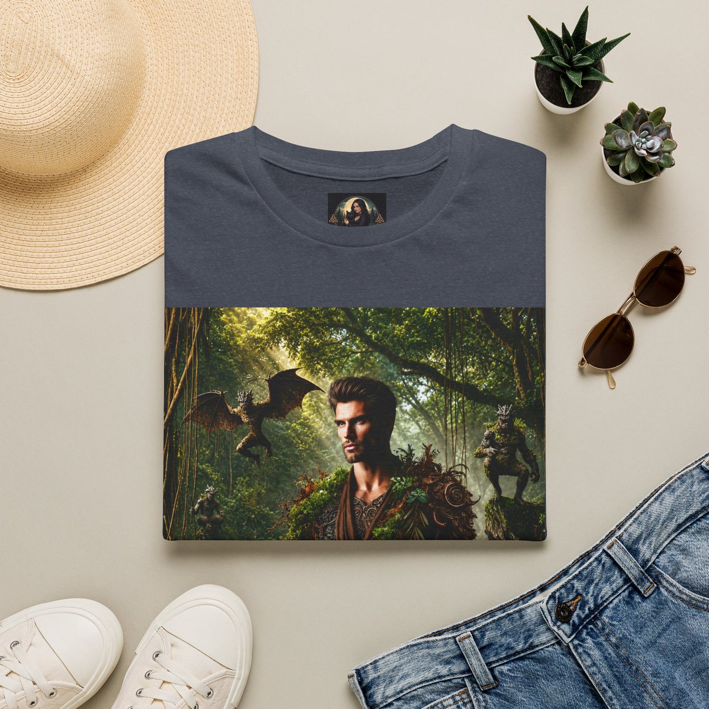 Earth God & Forest Guardians Unisex Softstyle T-Shirt