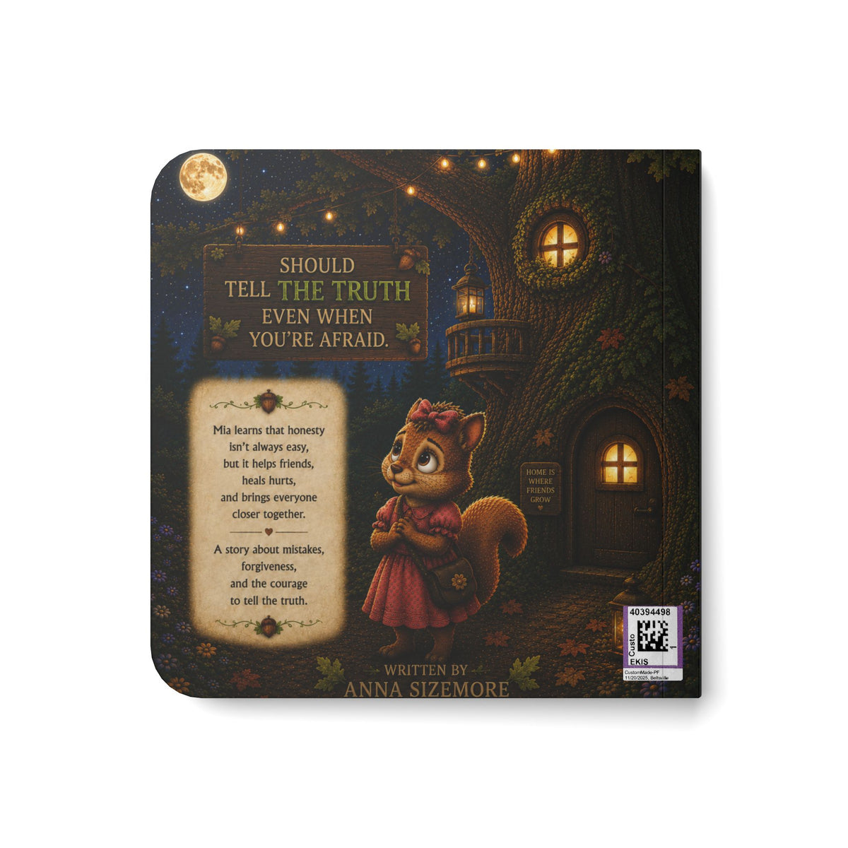 Tobias and the Forest Friends: Learning Lessons – Children’s Board Book