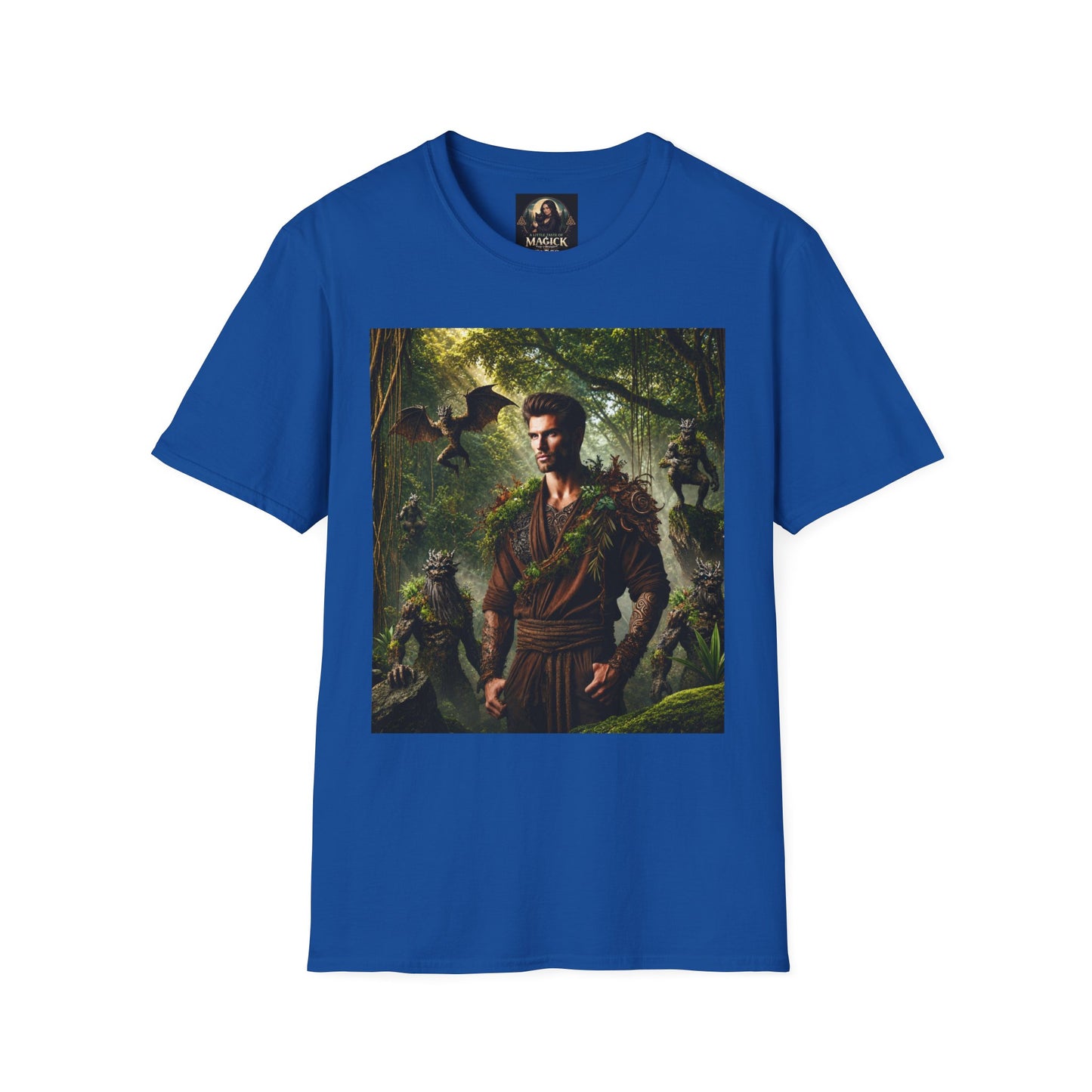 Earth God & Forest Guardians Unisex Softstyle T-Shirt