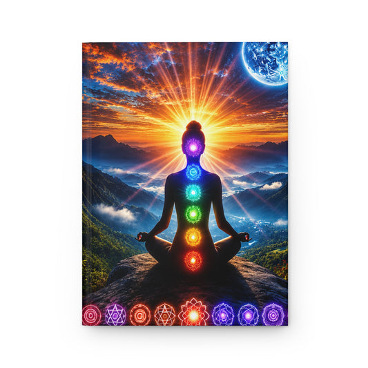 Celestial Chakra Awakening Hardcover Journal
