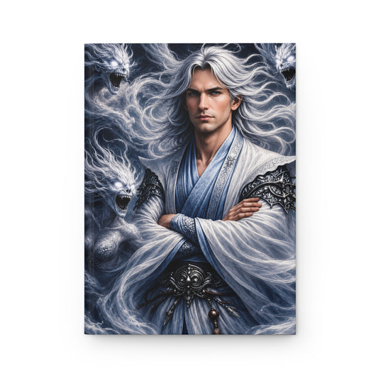 Air God Surrounded by Spirit Demons Hardcover Journal